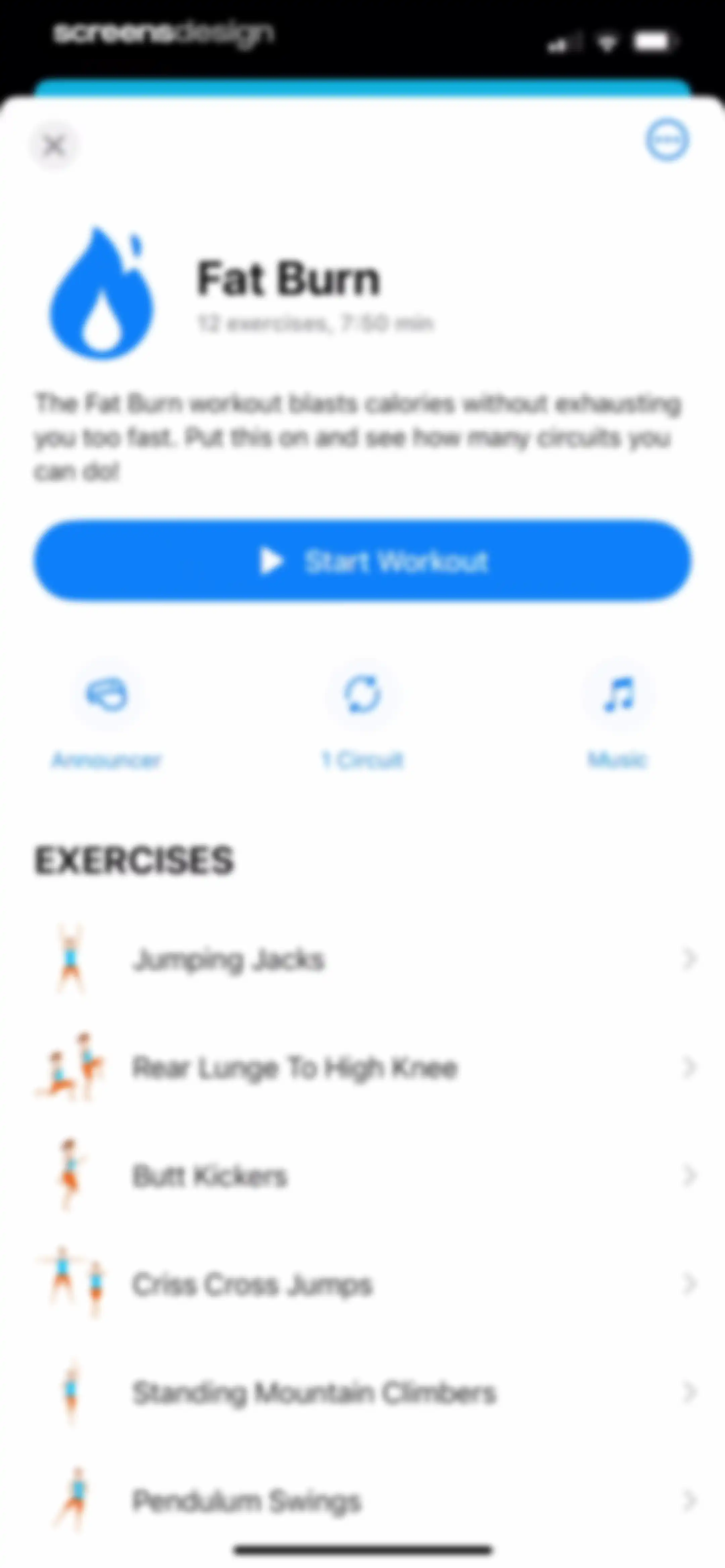 Seven: 7 Minute Workout screen 35