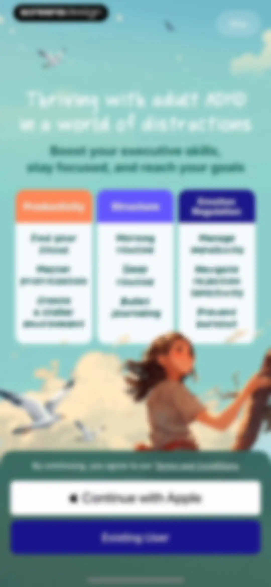 Clarify: Focus & Task Manager screen 3