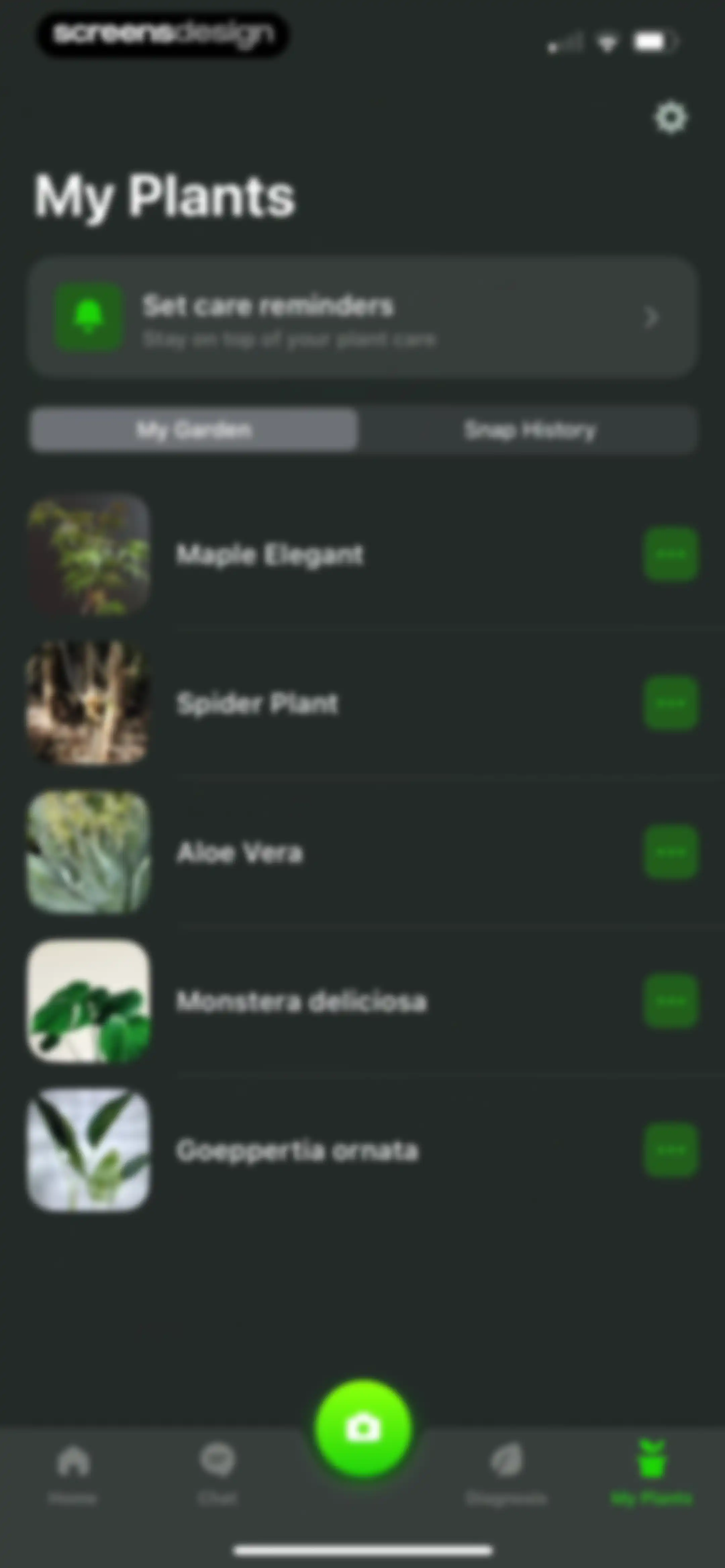 Plant Identifier & Care App screen 134