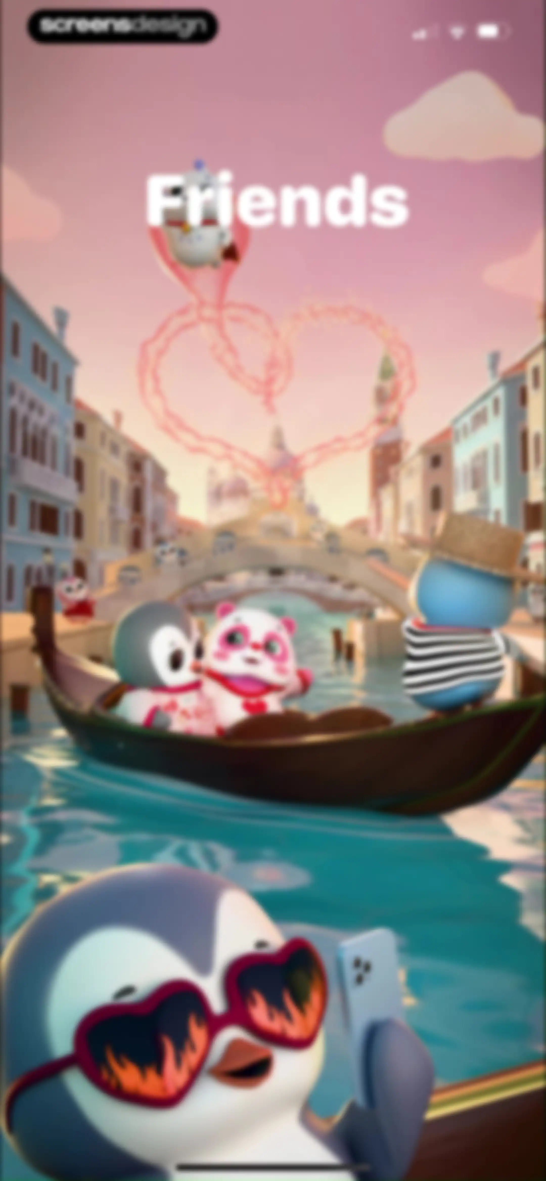 Friends – Pengu, Bao & Mellow screen 1
