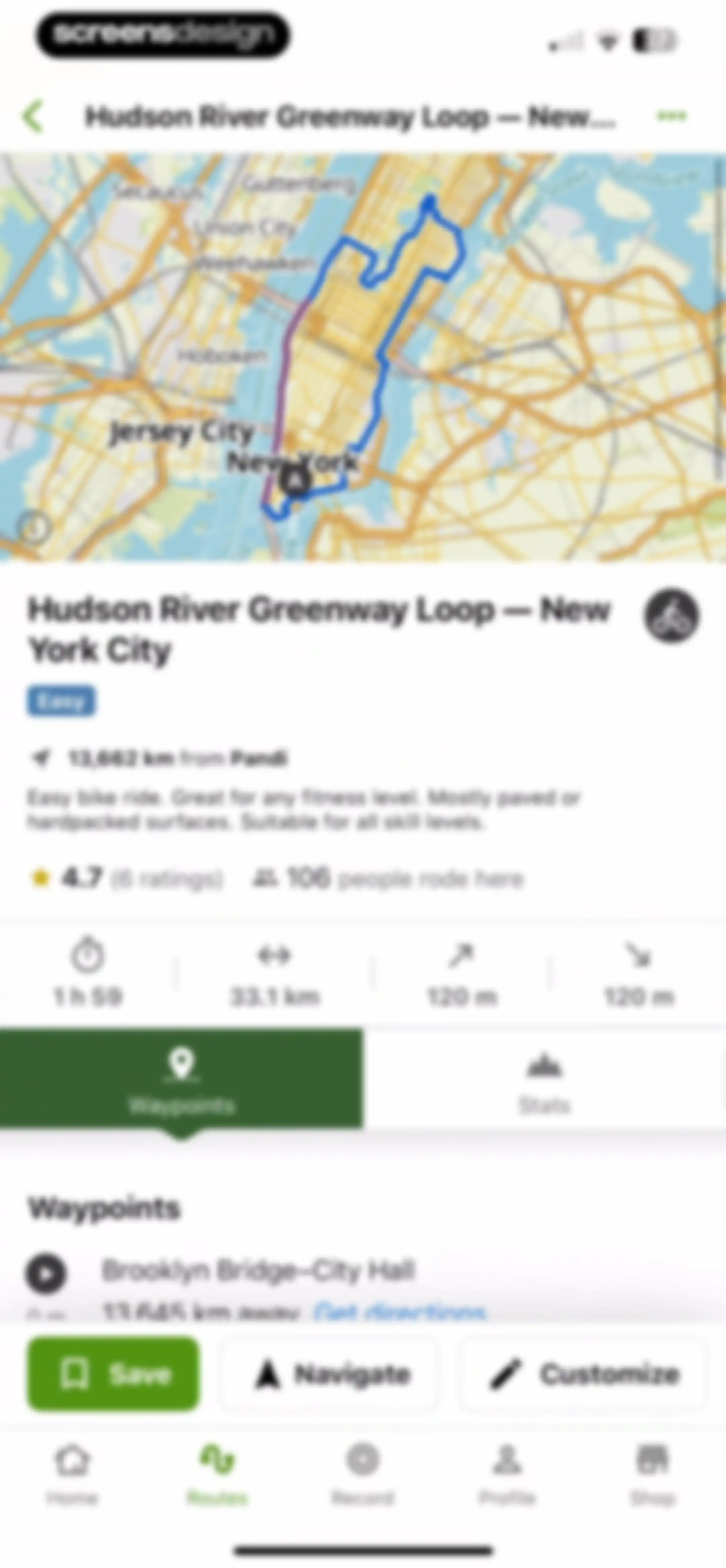 komoot - hike, bike & run screen 98