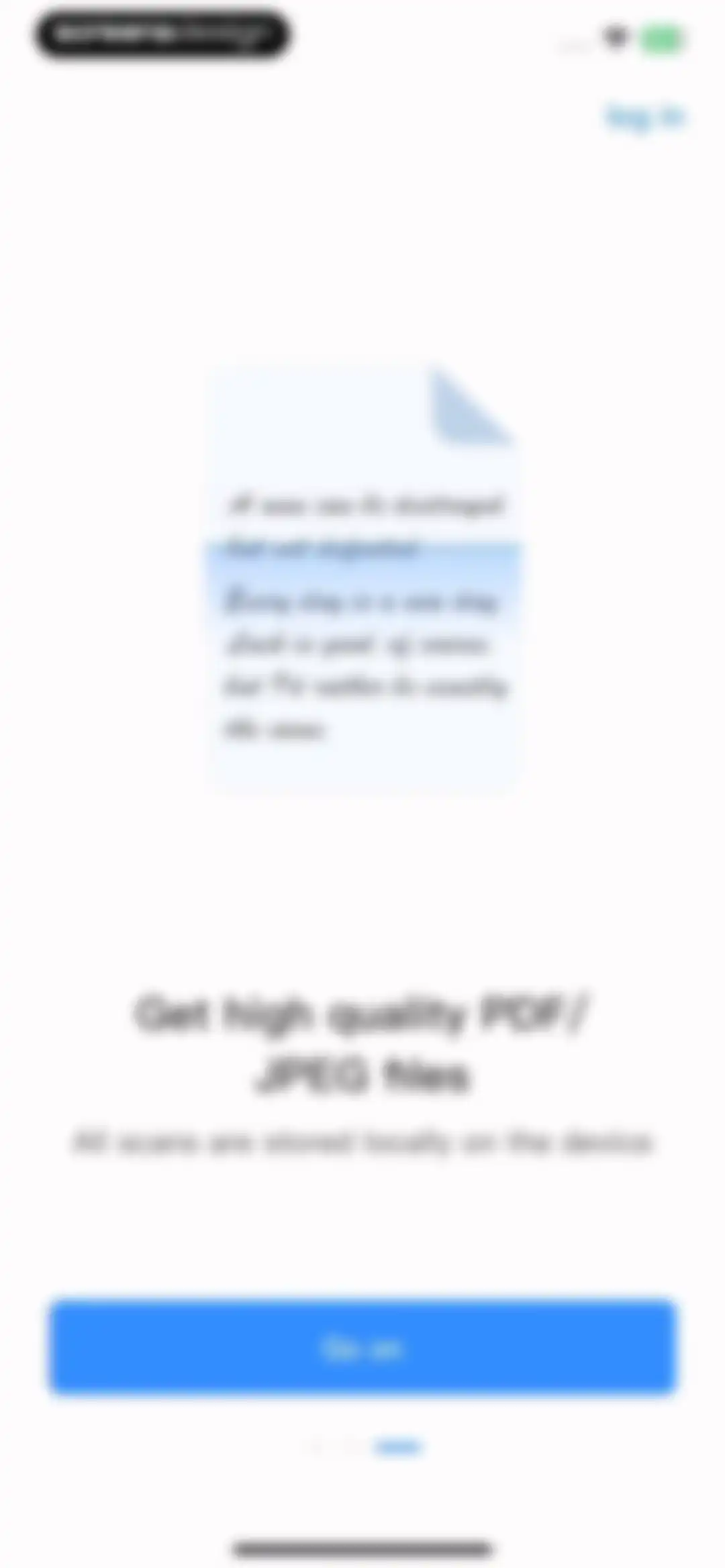 ScanAny-PDF Scanner App screen 4