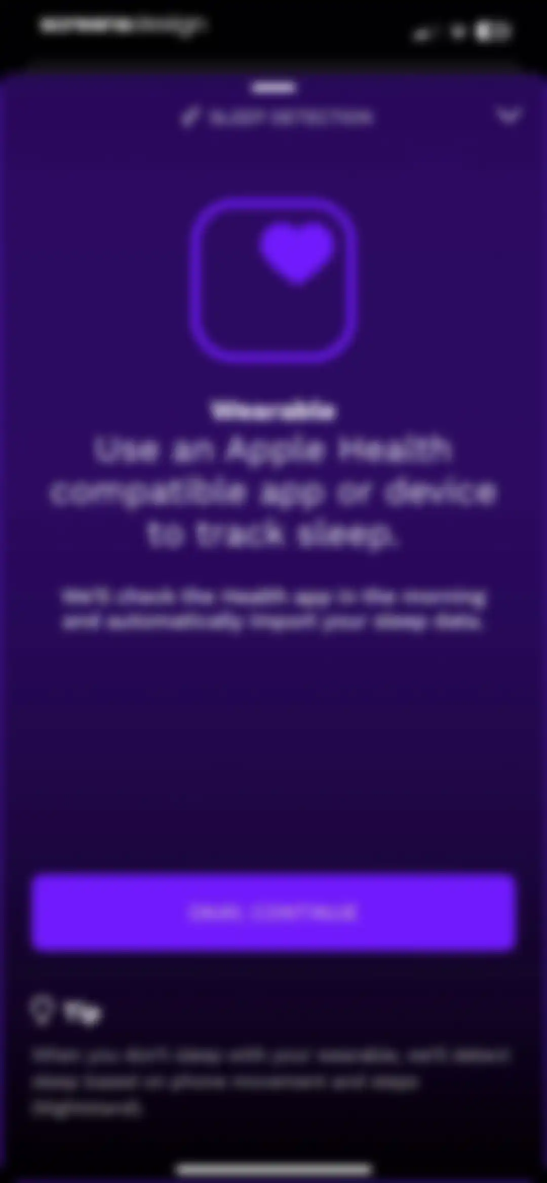 RISE: Sleep Tracker screen 91