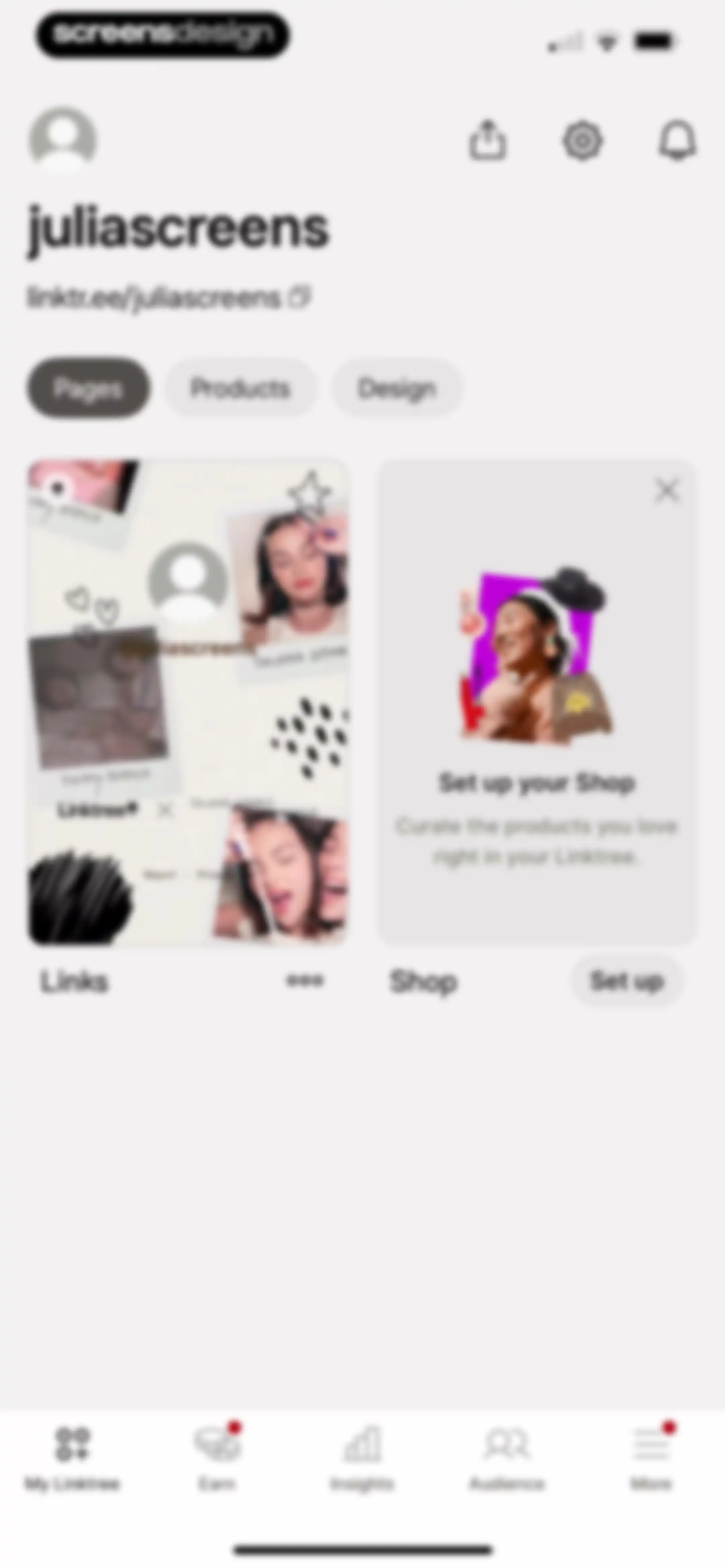 Linktree: Link in Bio Creator screen 24