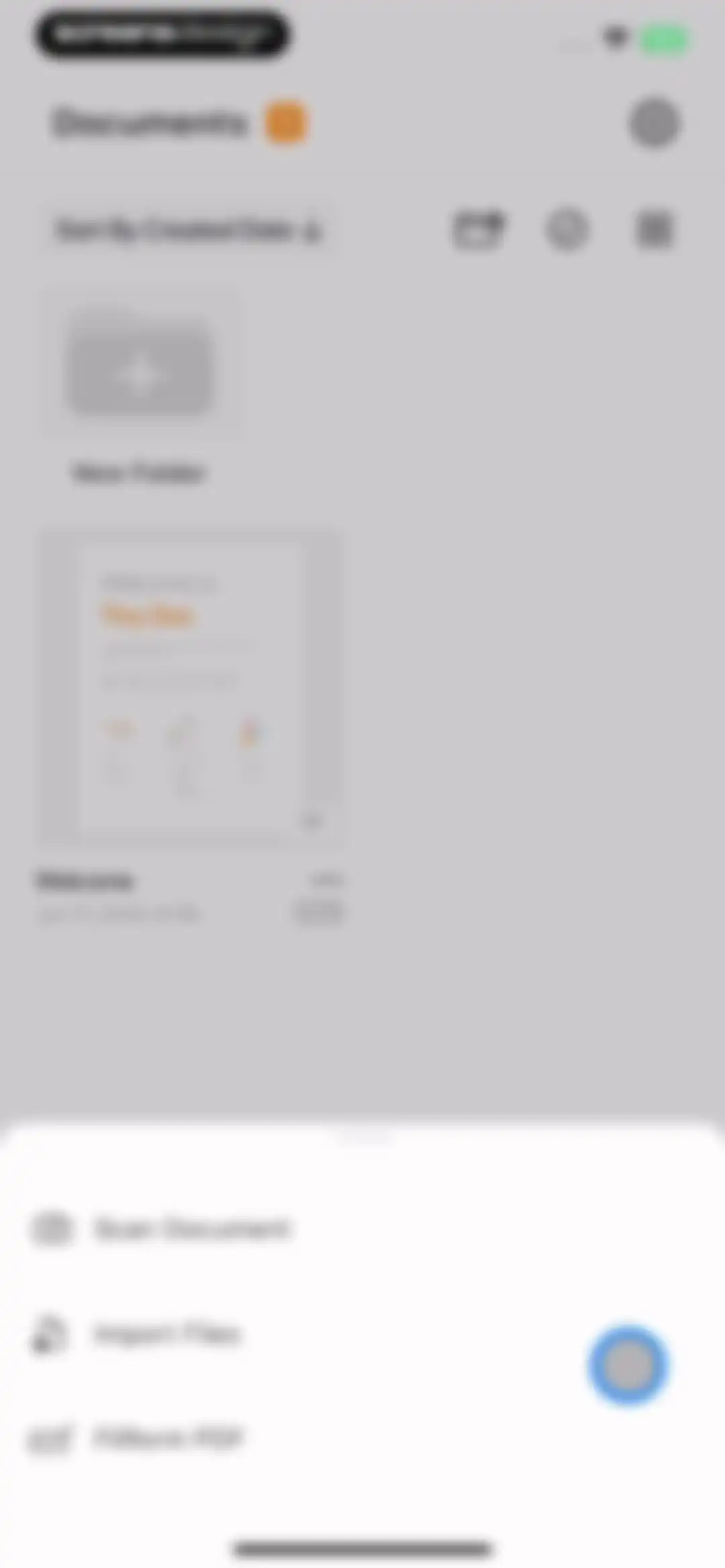SCAN ACE · PDF Scanner App screen 5