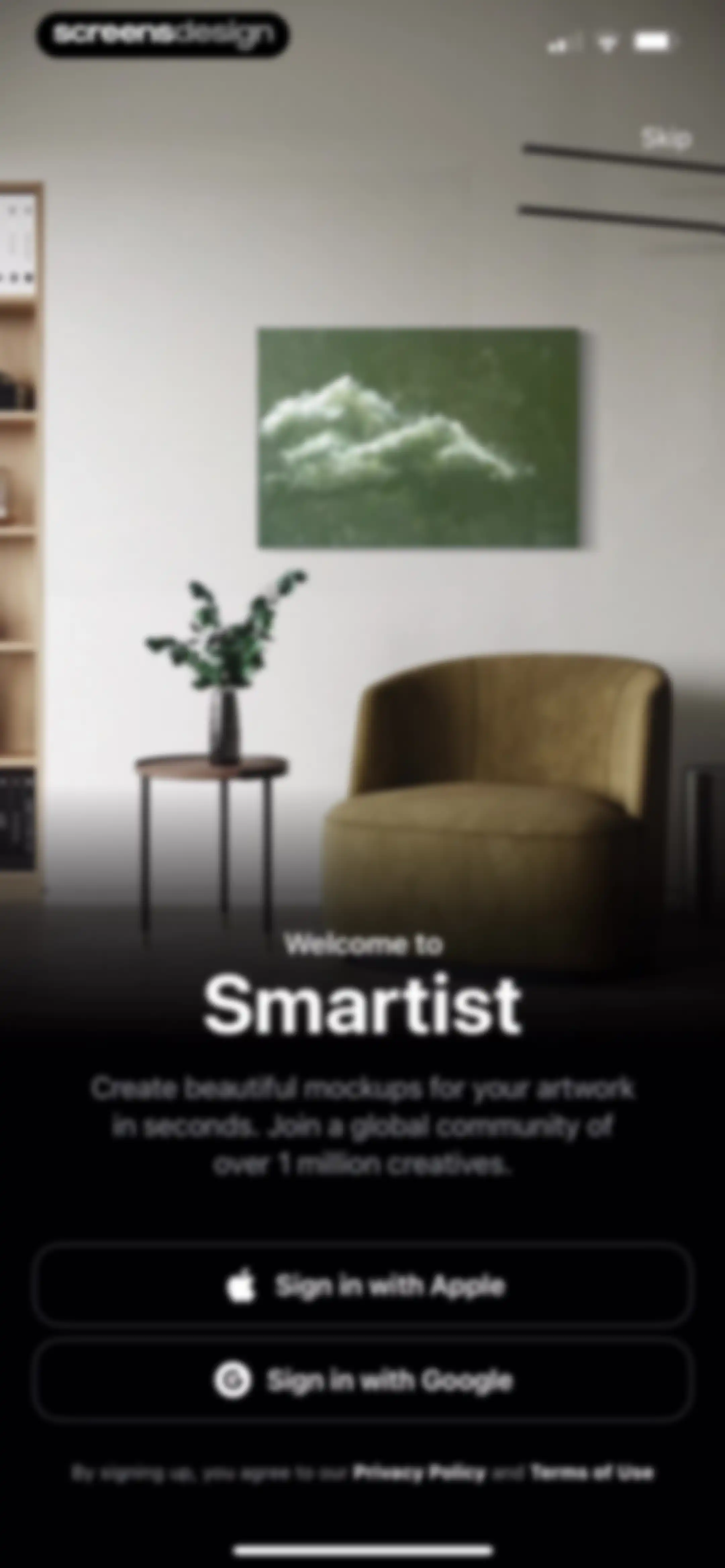Smartist: Art Preview on Wall screen 3