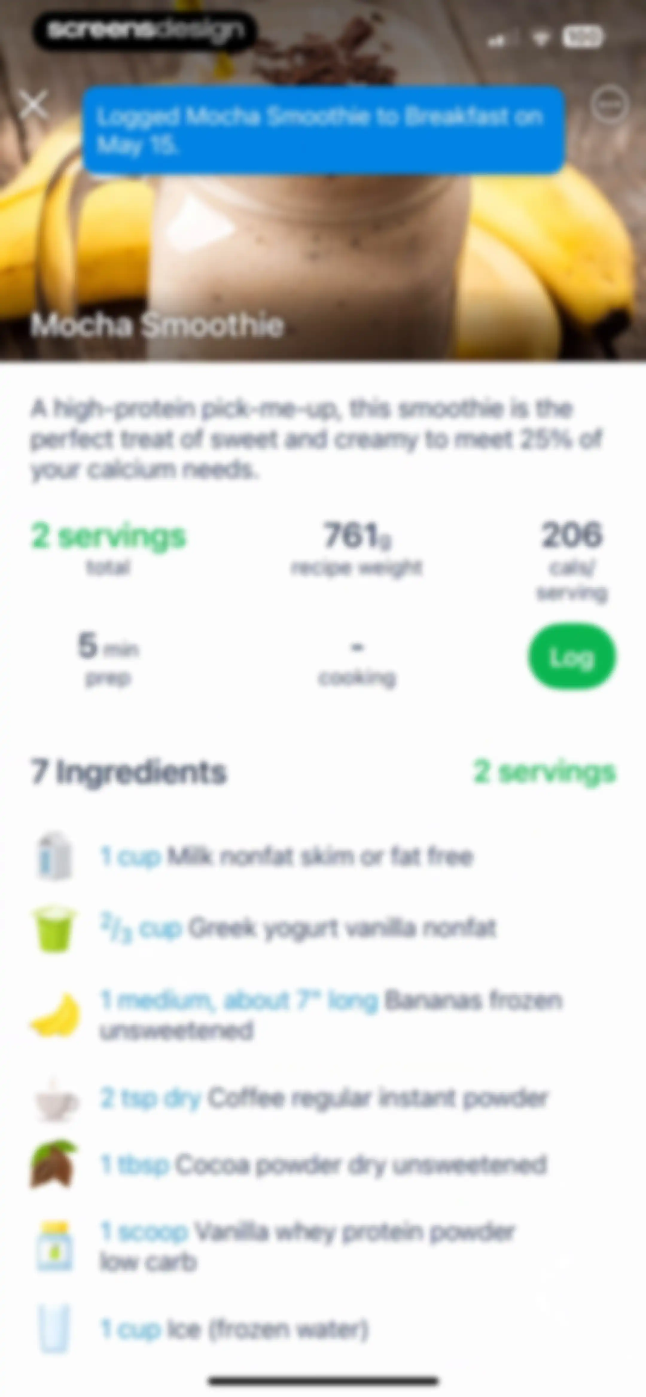 Calorie Counter - MyNetDiary screen 116