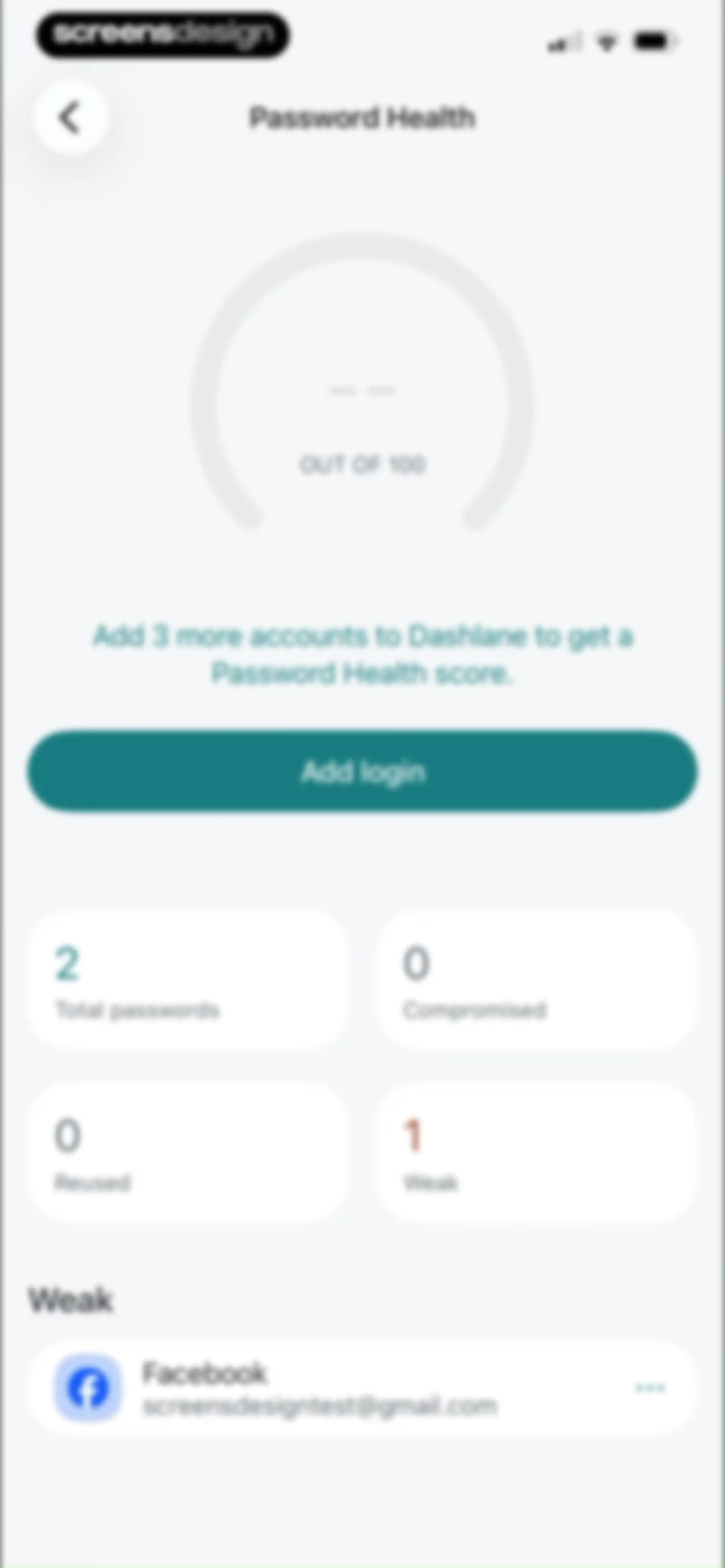 Dashlane Password Manager screen 75