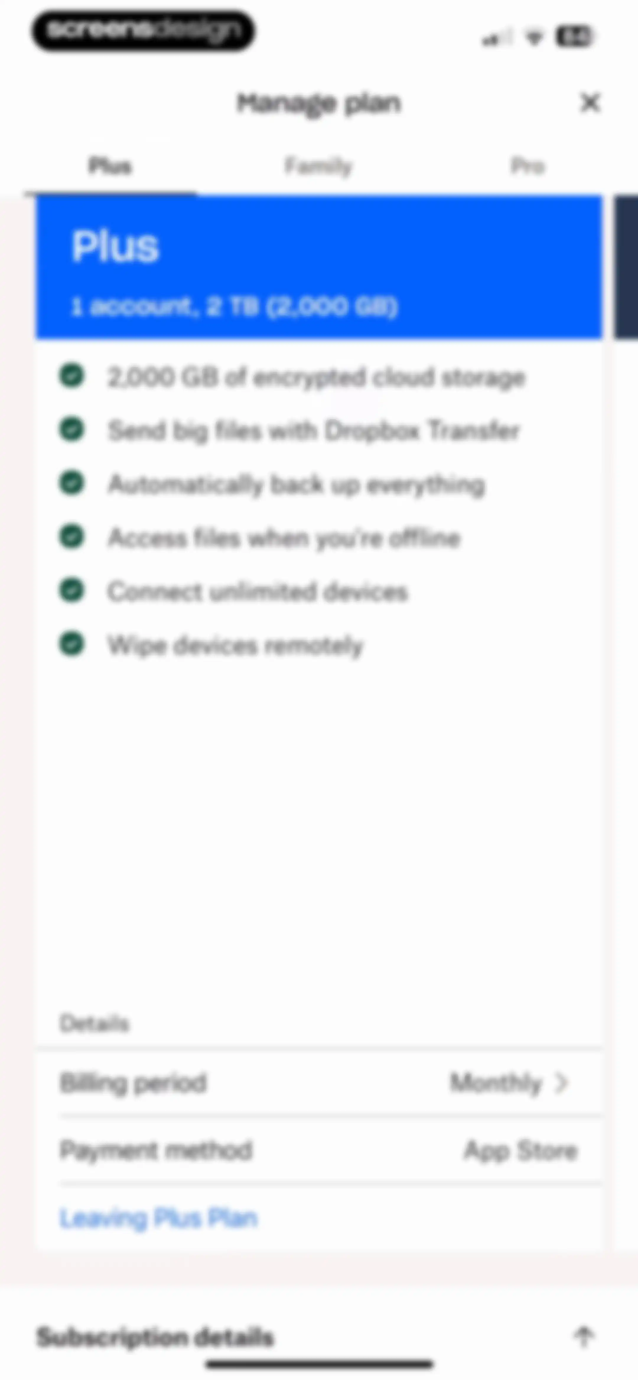 Dropbox: Cloud Storage Backup screen 123