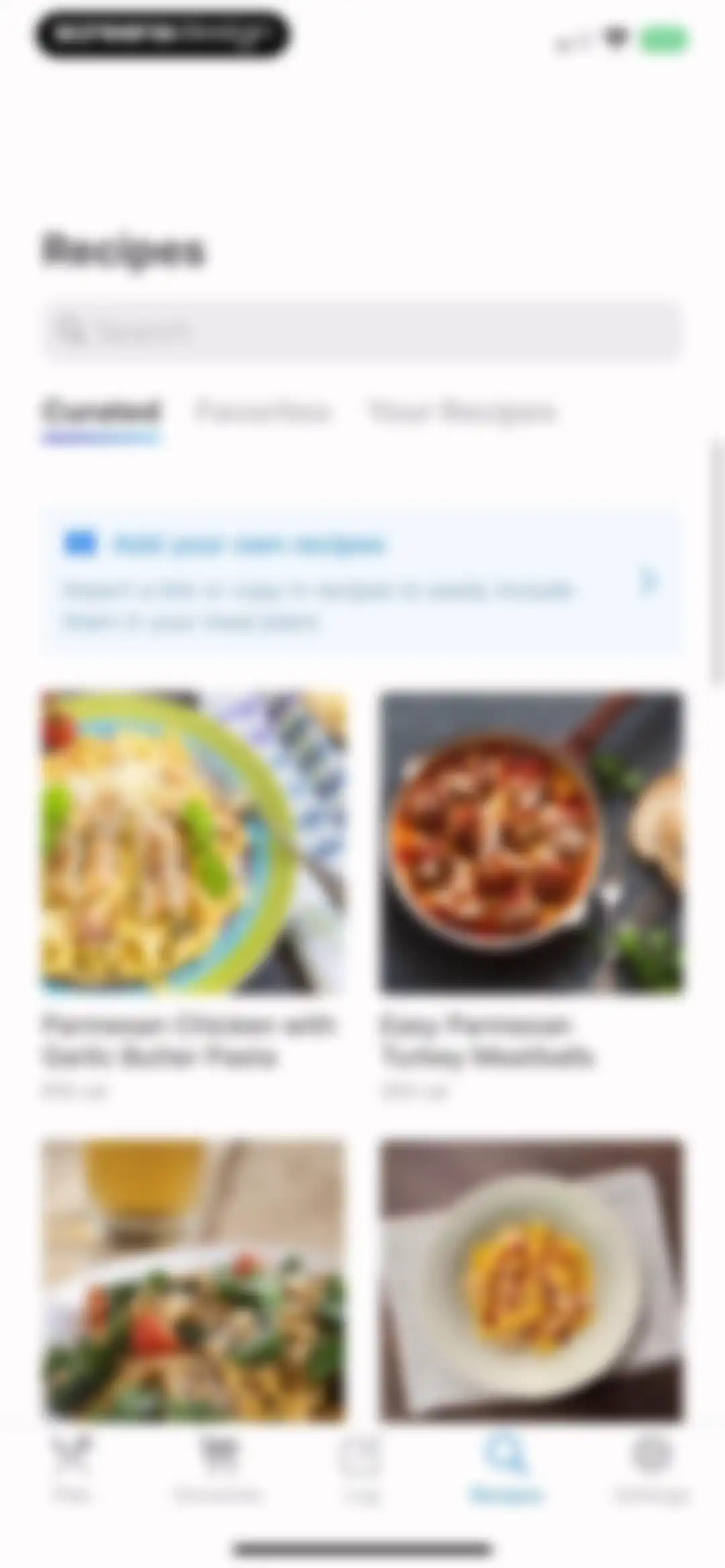 Intent - Meal Planner screen 87