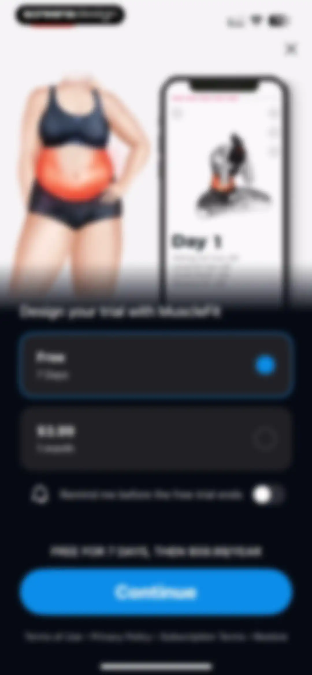 Workout Planner MuscleFit screen 23