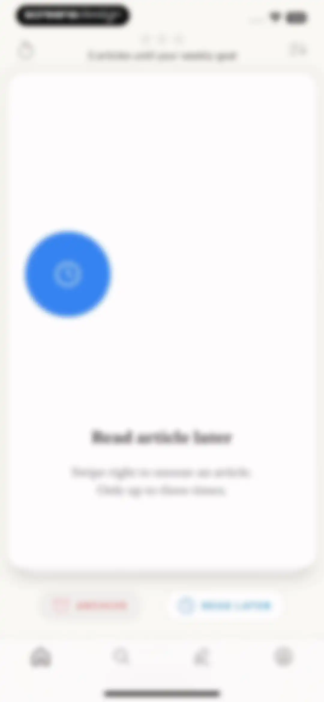 Alfread: grow reading habit screen 11