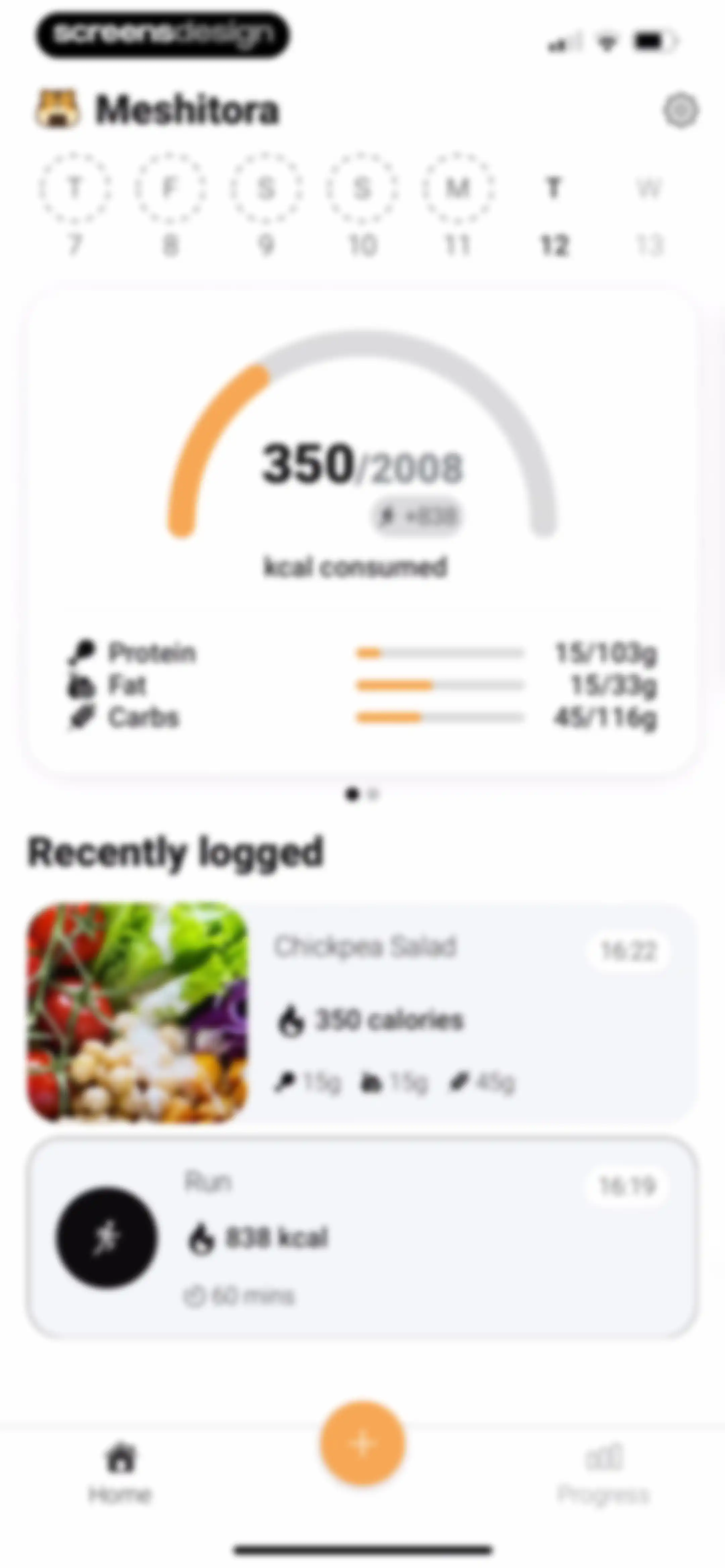 Meshitora: Track My Calories screen 58