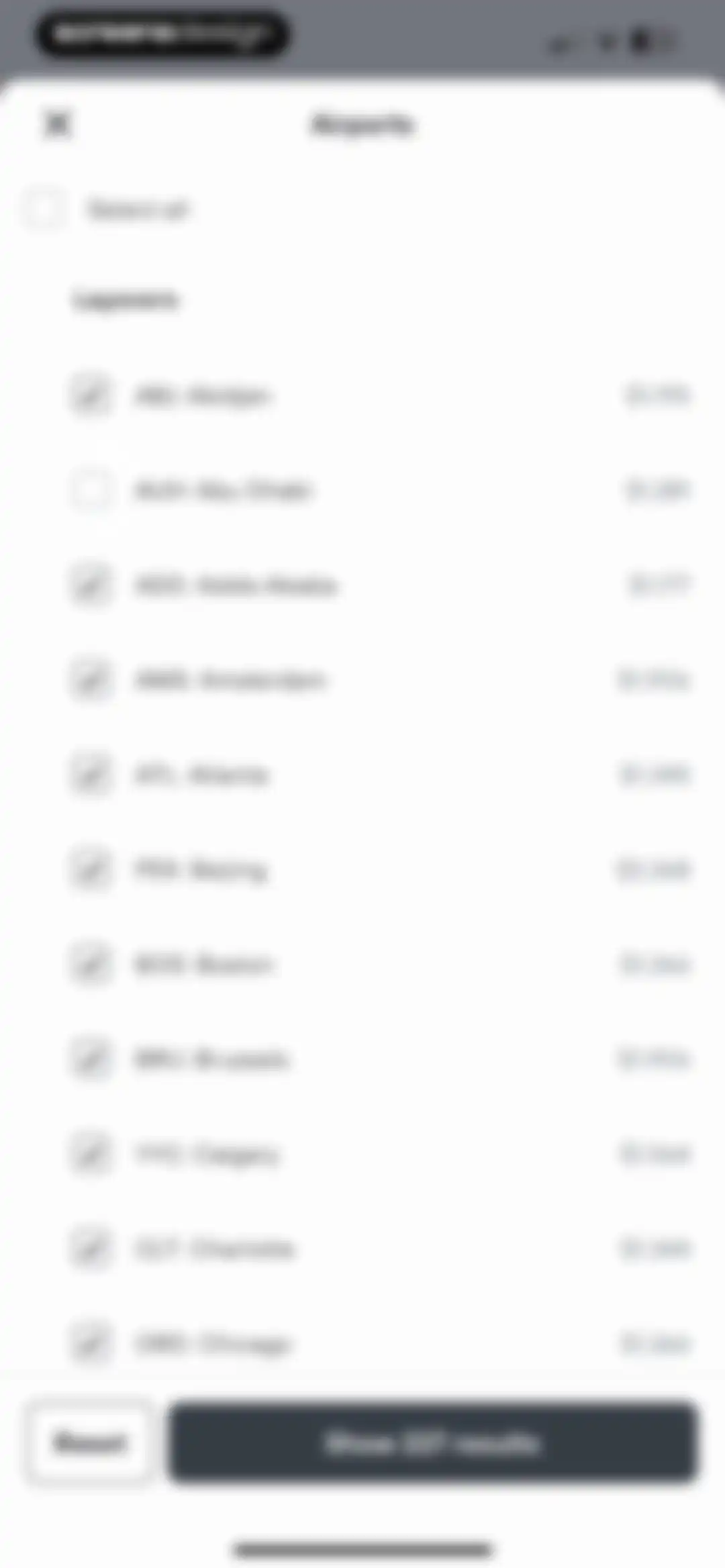 KAYAK: Flights, Hotels & Cars screen 29
