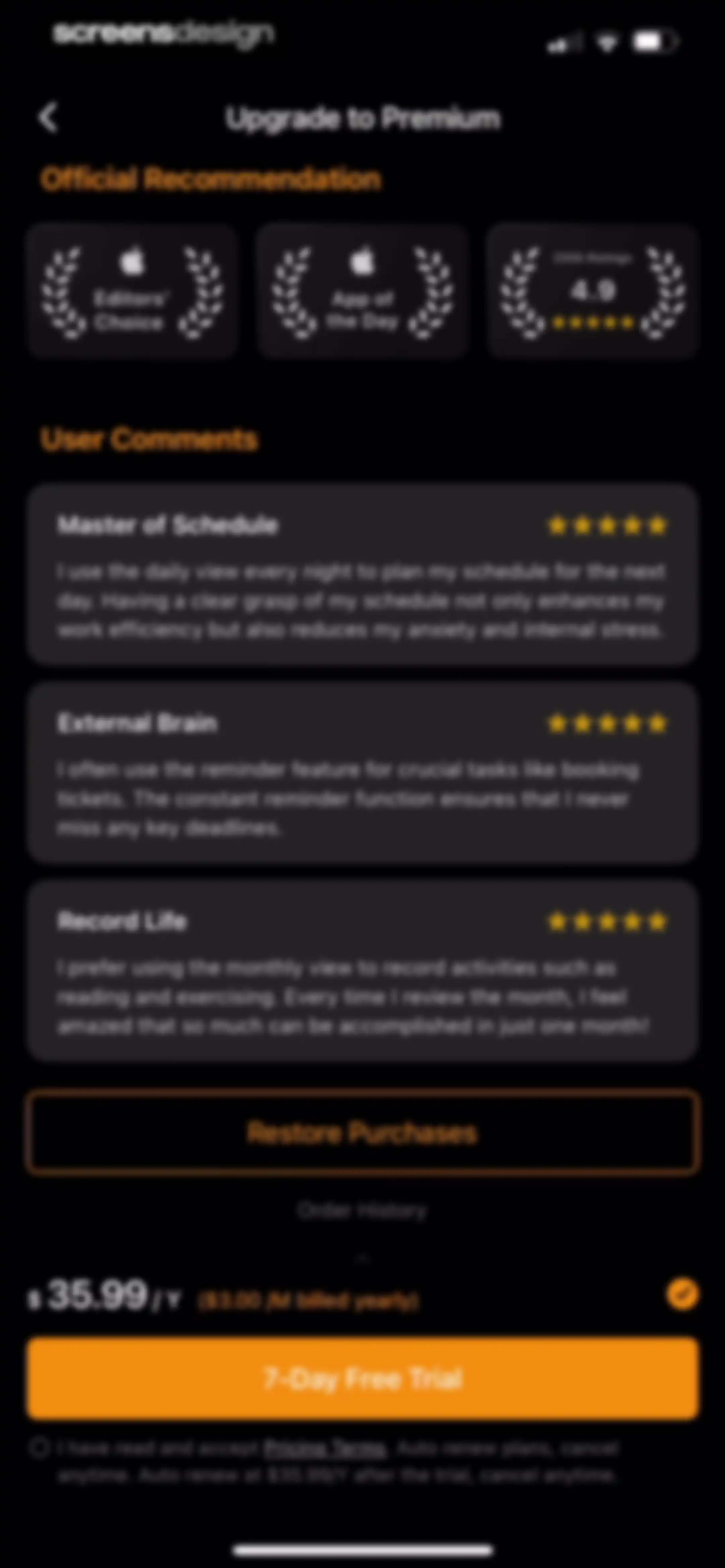 TickTick:To-Do List & Calendar screen 26