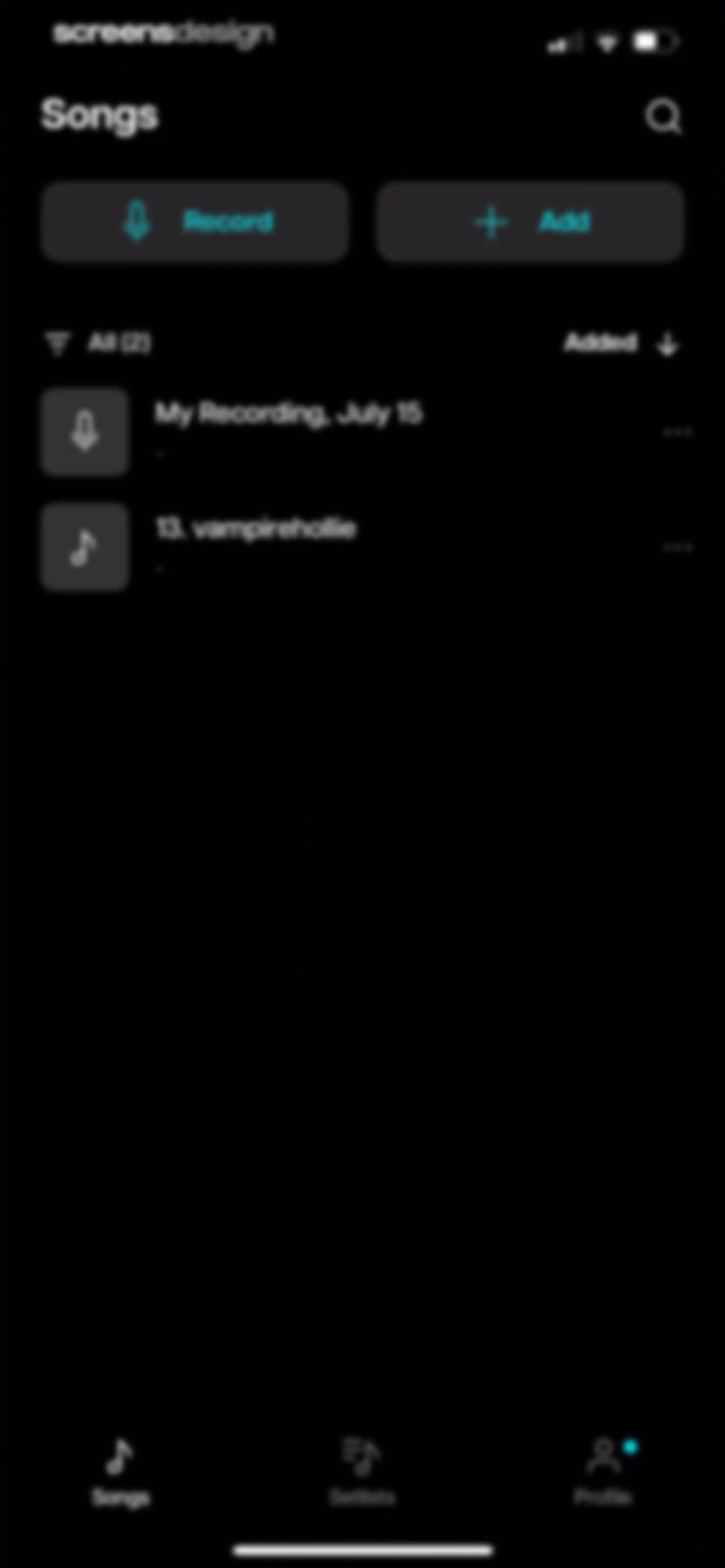 Moises: The Musician's App screen 50