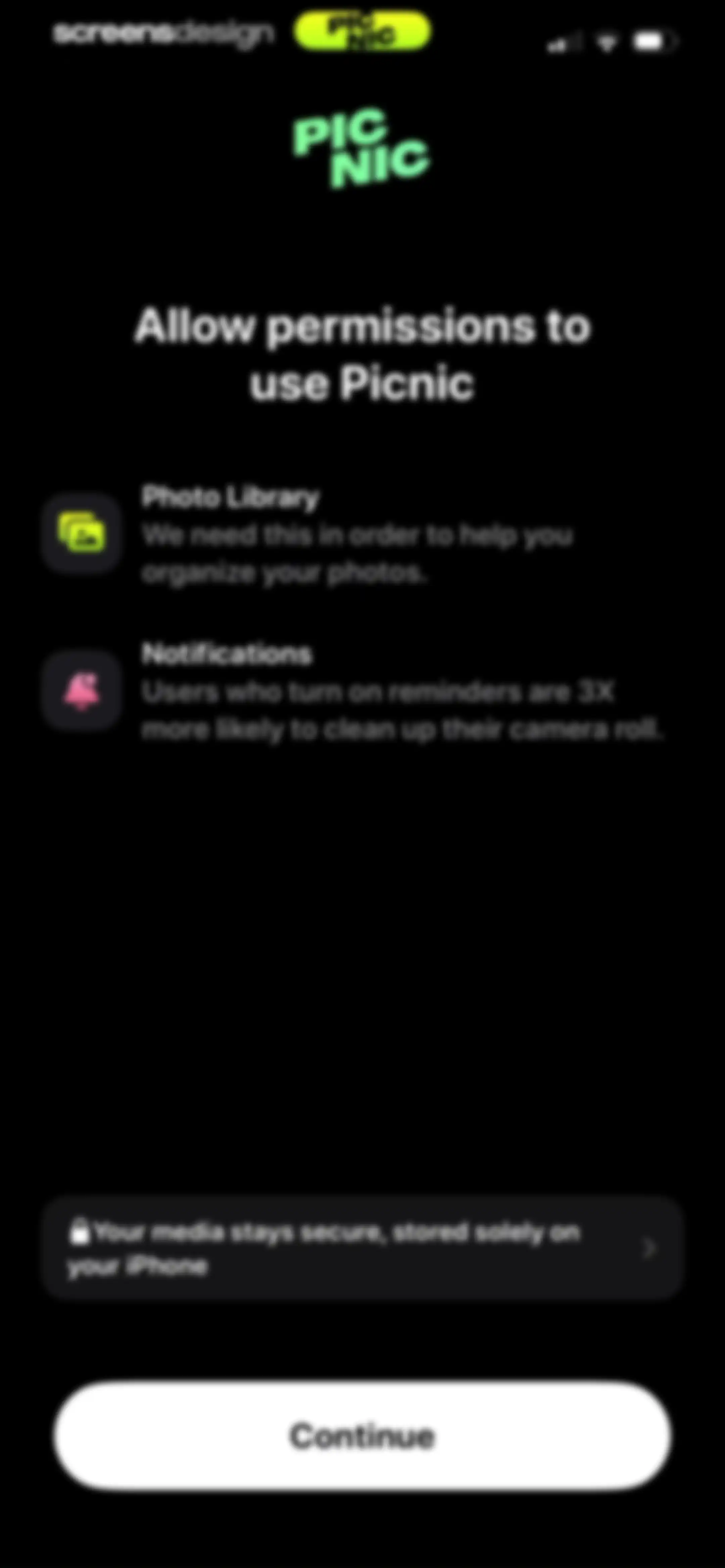 Photo Organizer: Picnic screen 5