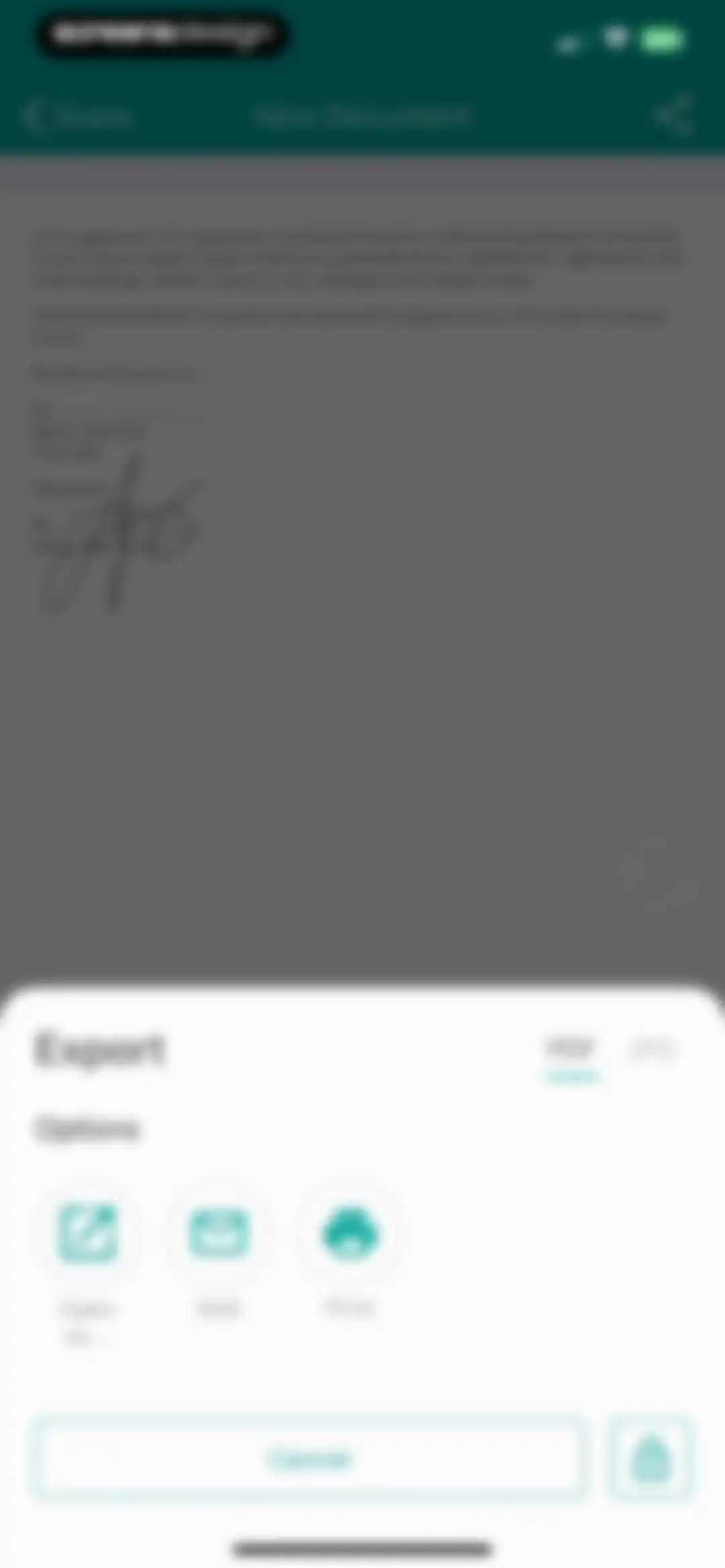 Scanner: Scan Documents screen 17