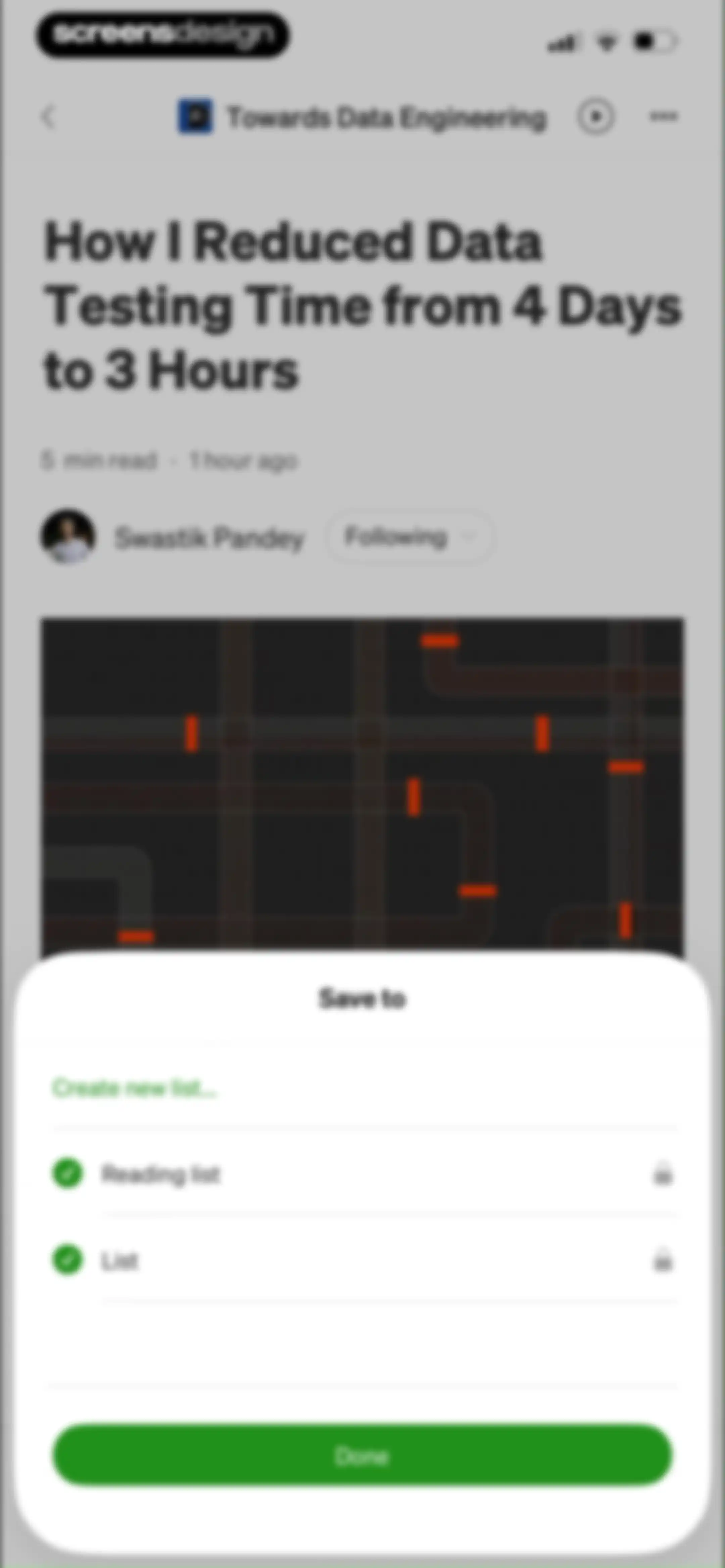 Medium: Read & Write Stories screen 58