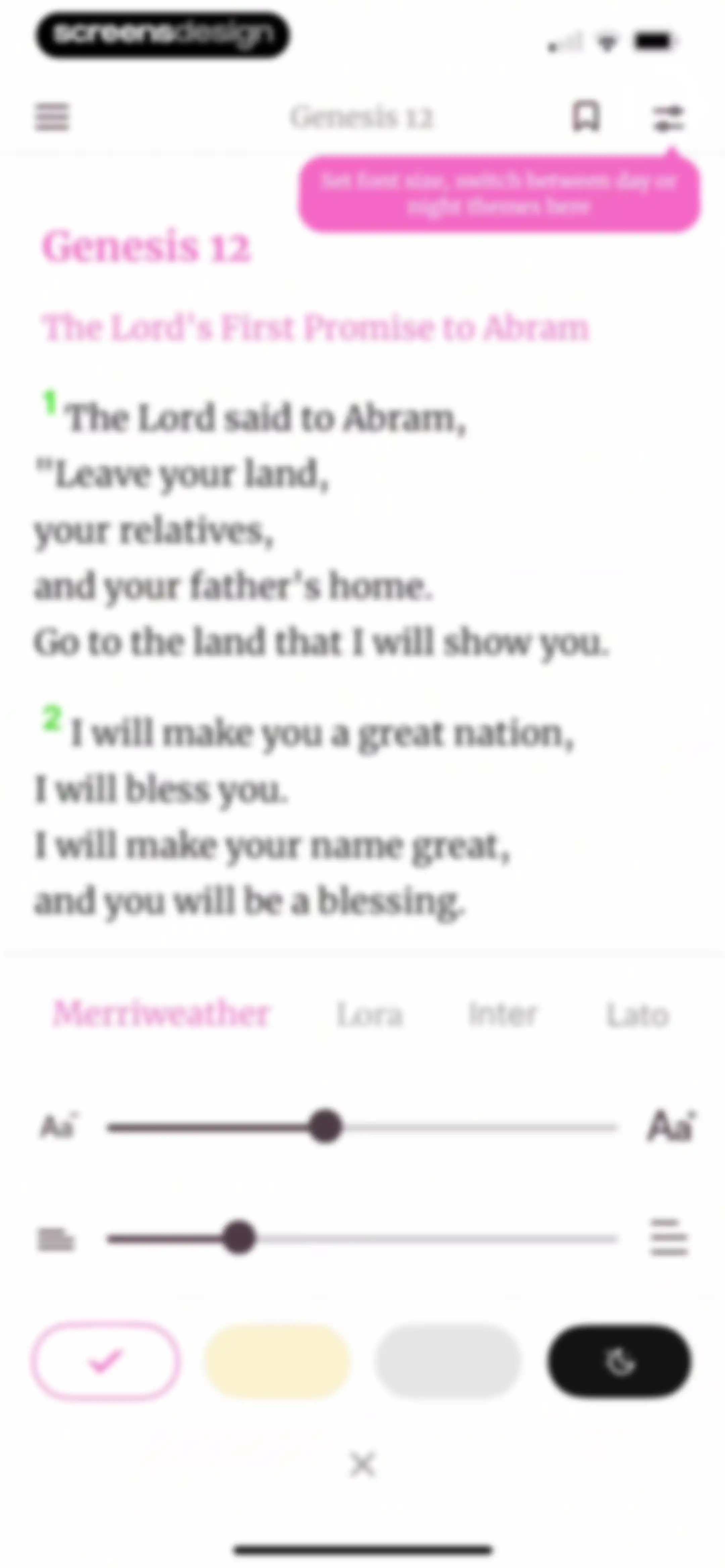 Bible For Women. screen 36
