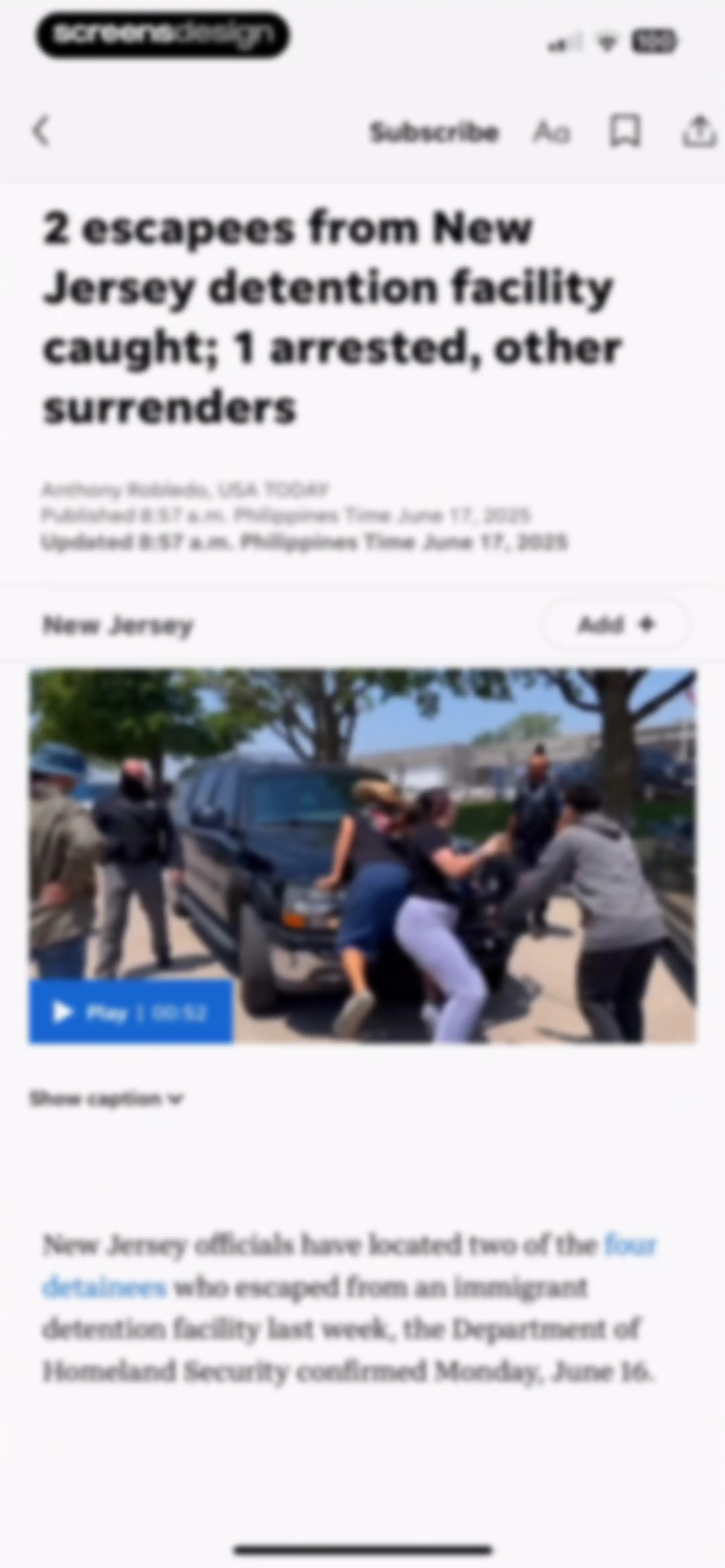 USA TODAY: US & Breaking News screen 33