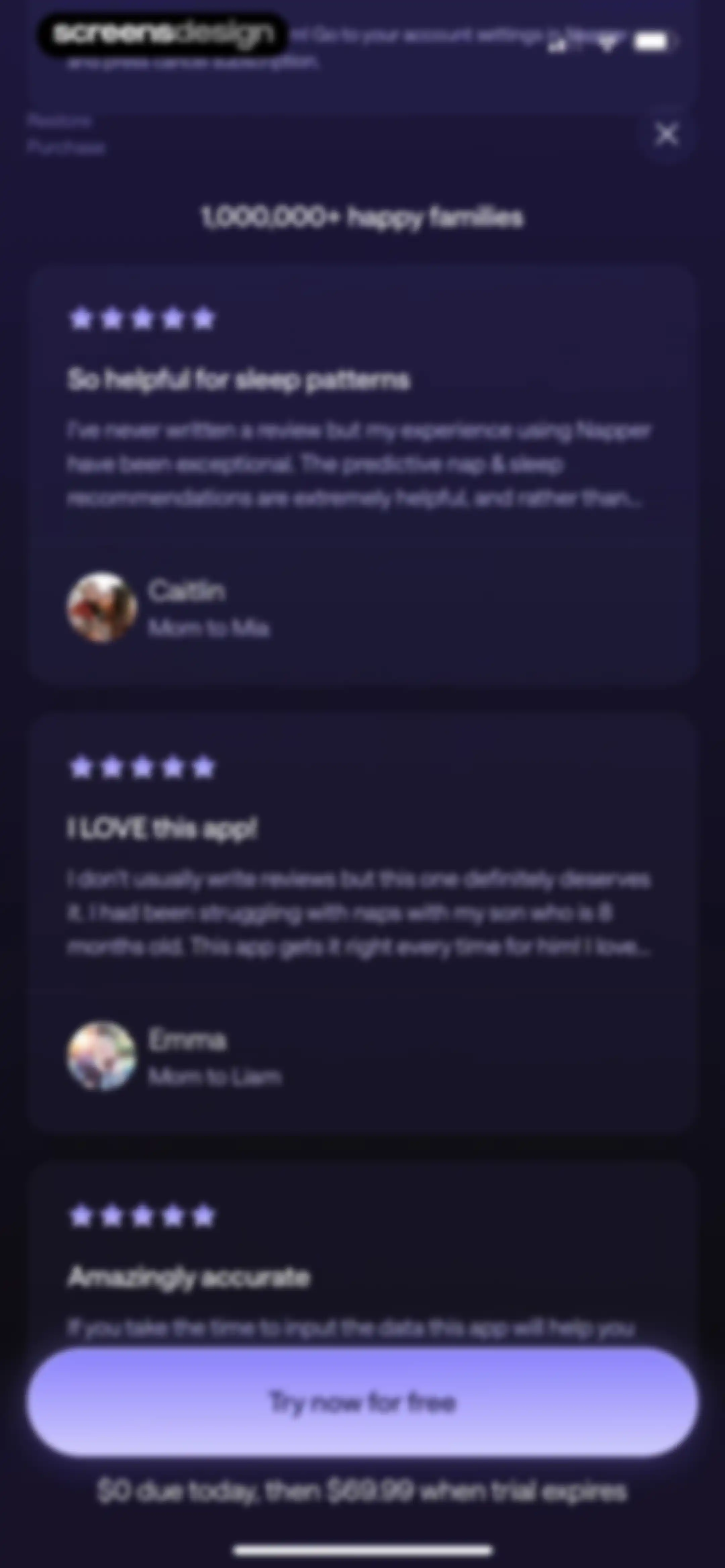 Napper: Baby Sleep Tracker screen 35