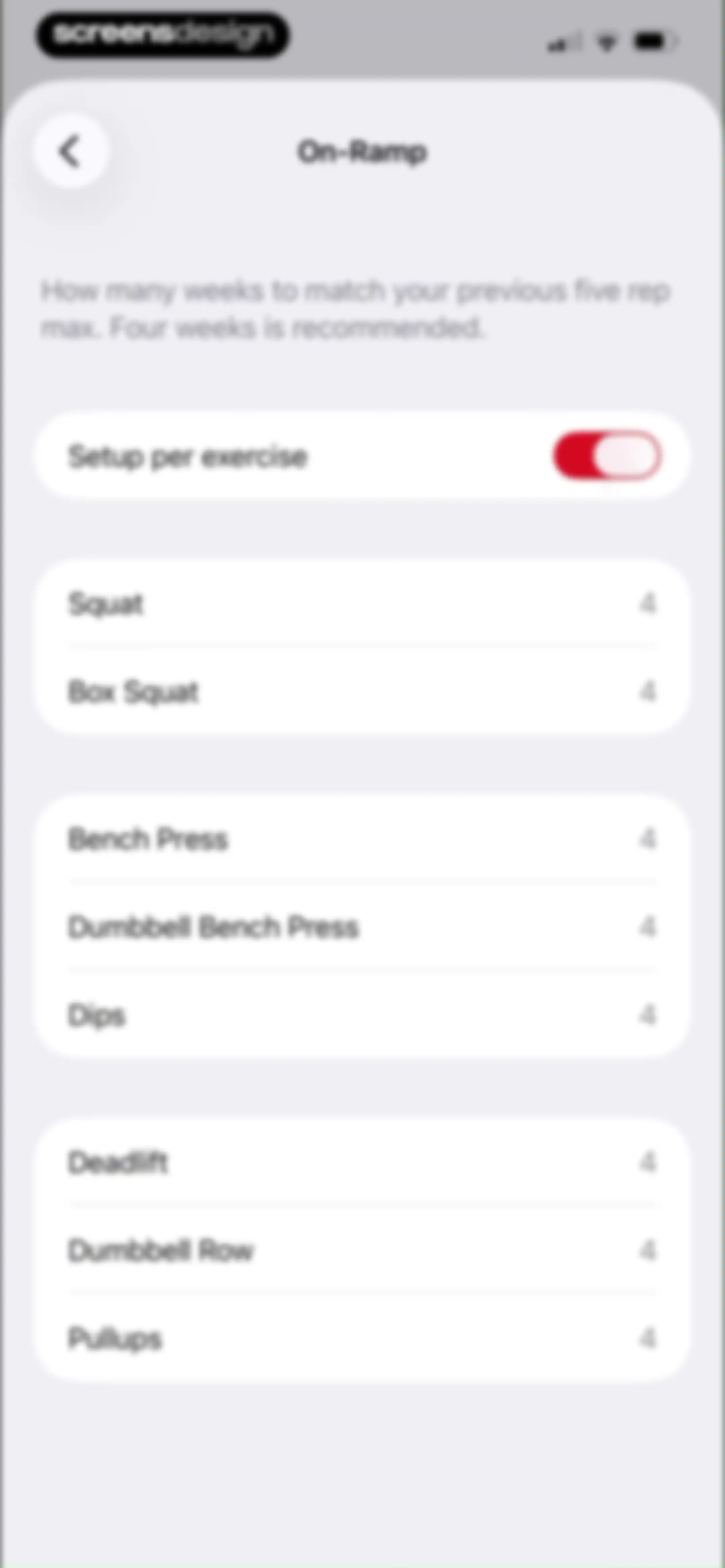 Stronglifts 5x5 Workout Plan screen 69