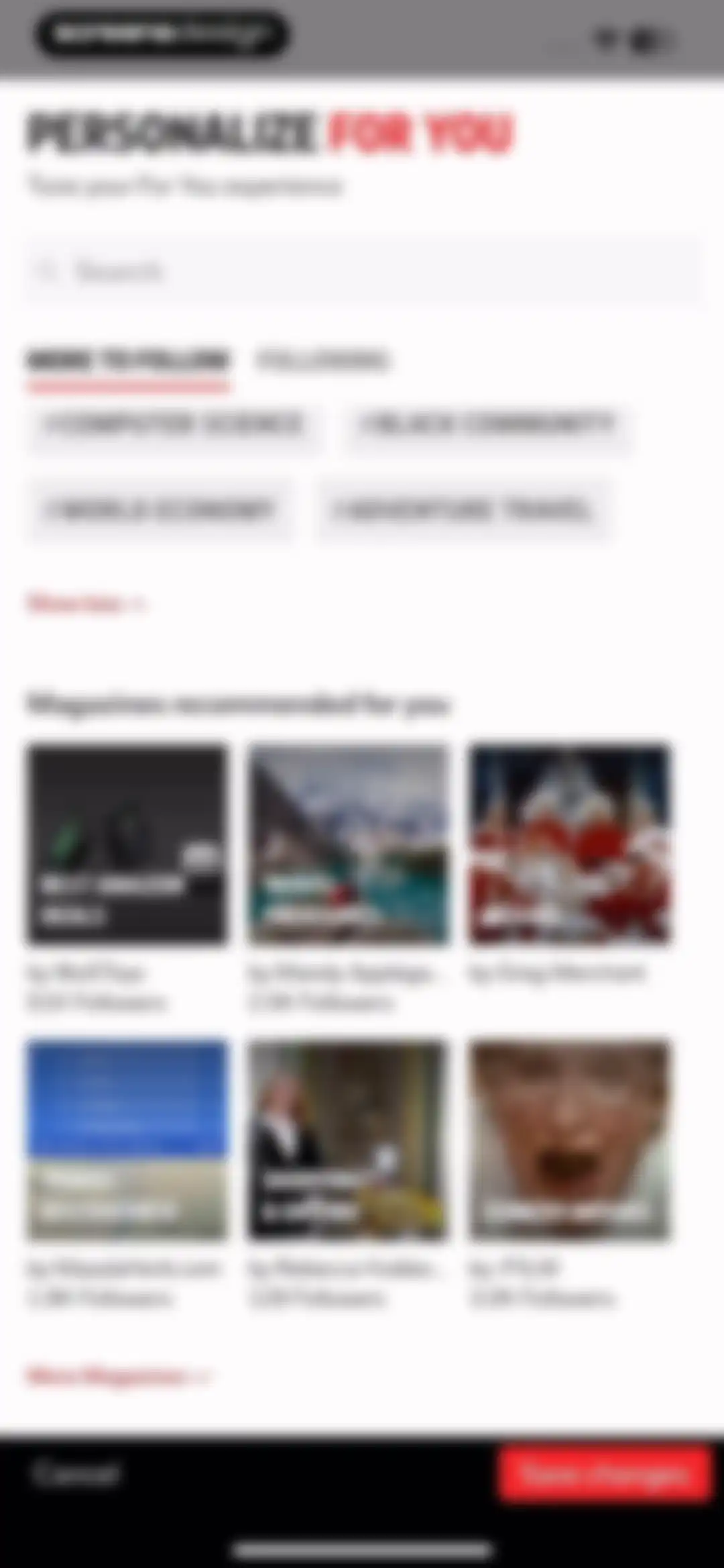 Flipboard: The Social Magazine screen 37