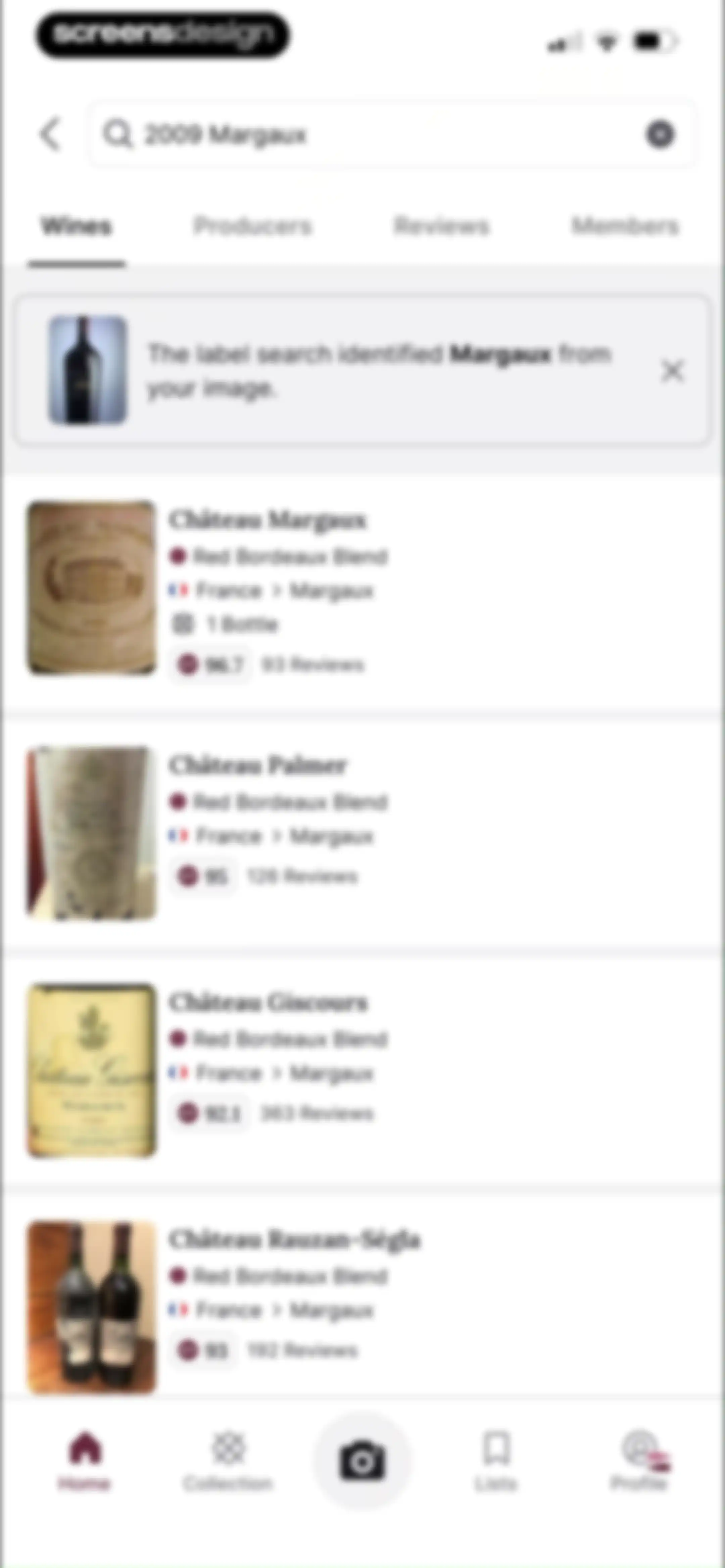 CellarTracker: #1 Wine Tracker screen 124