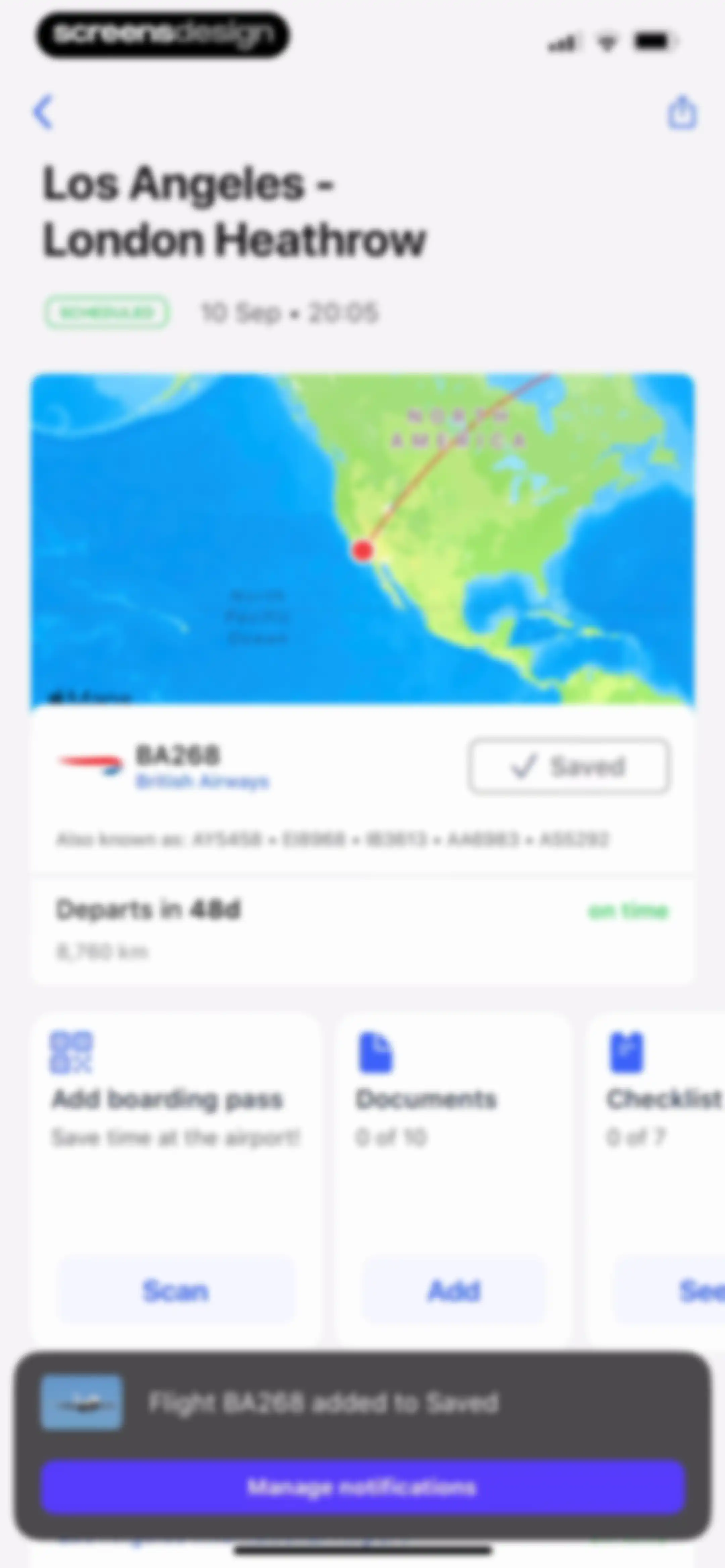 Planes Live - Flight Tracker screen 28
