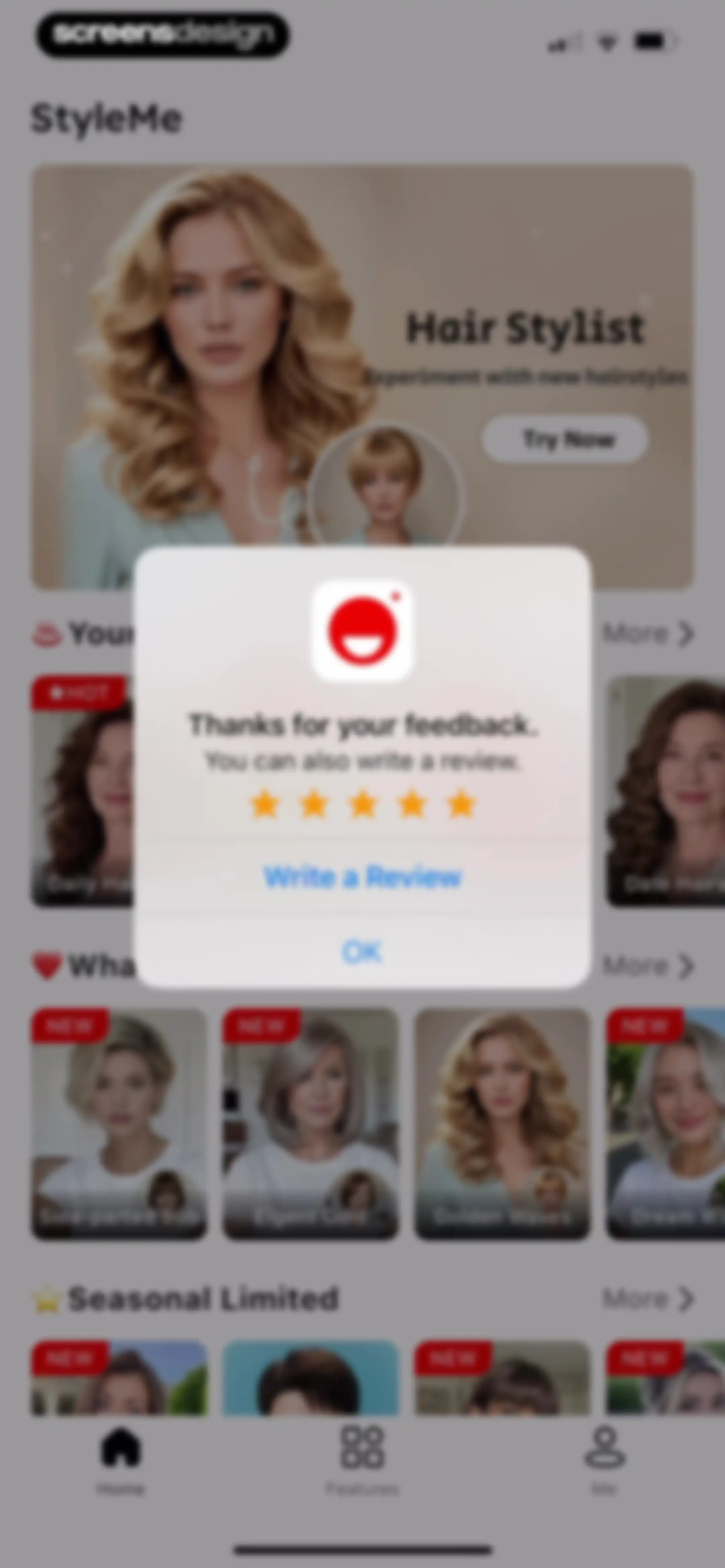 StyleMe:AI Hair & Photo Editor screen 26