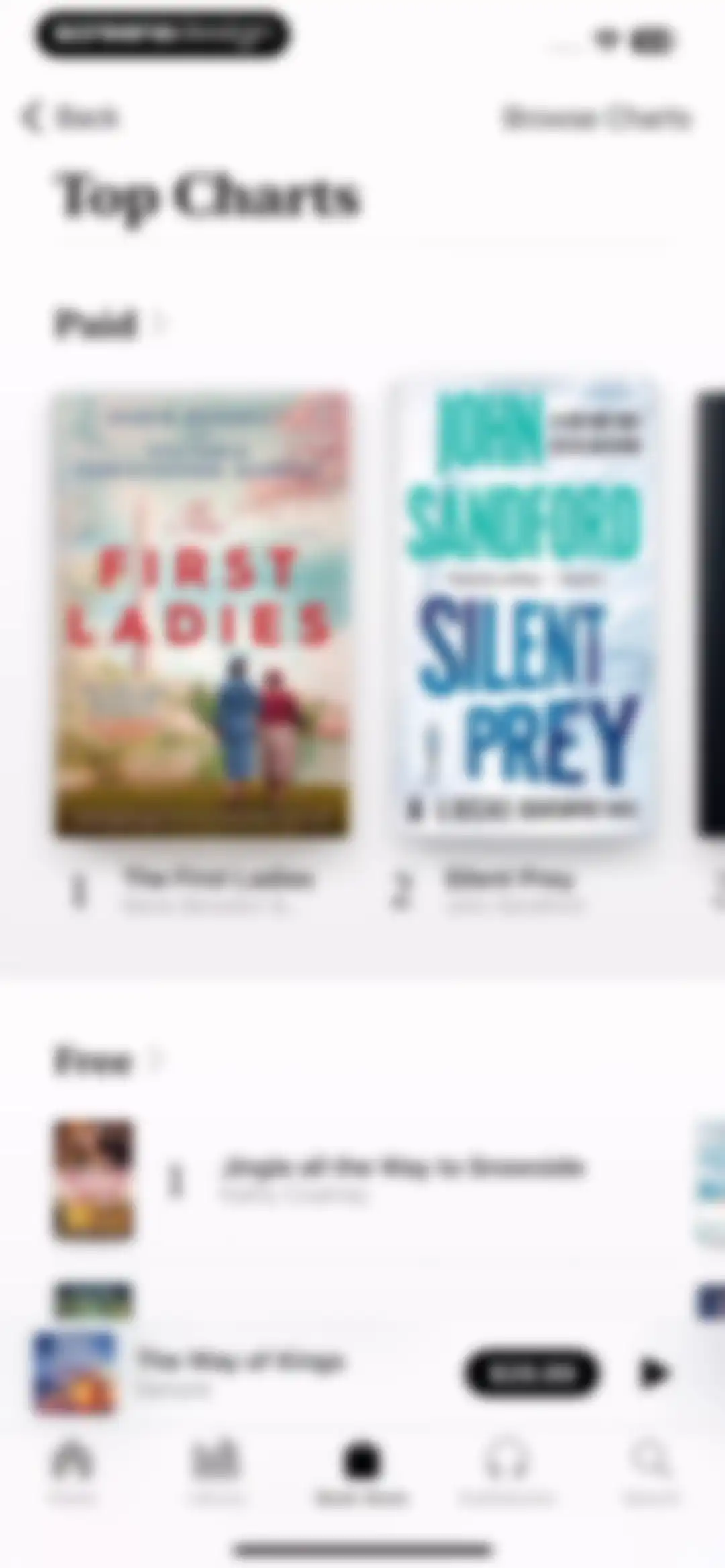 Apple Books screen 129