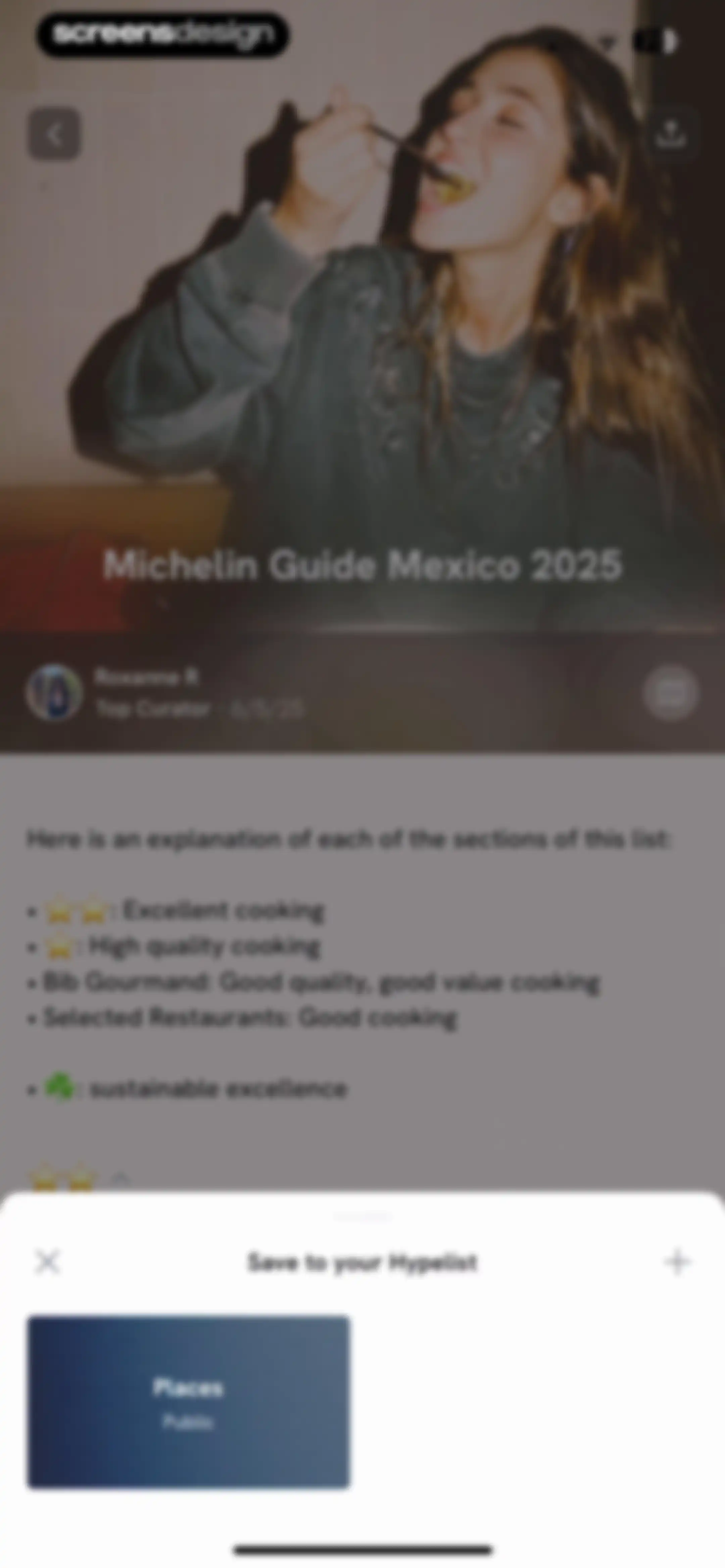 Hypelist: Create & Share Lists screen 50