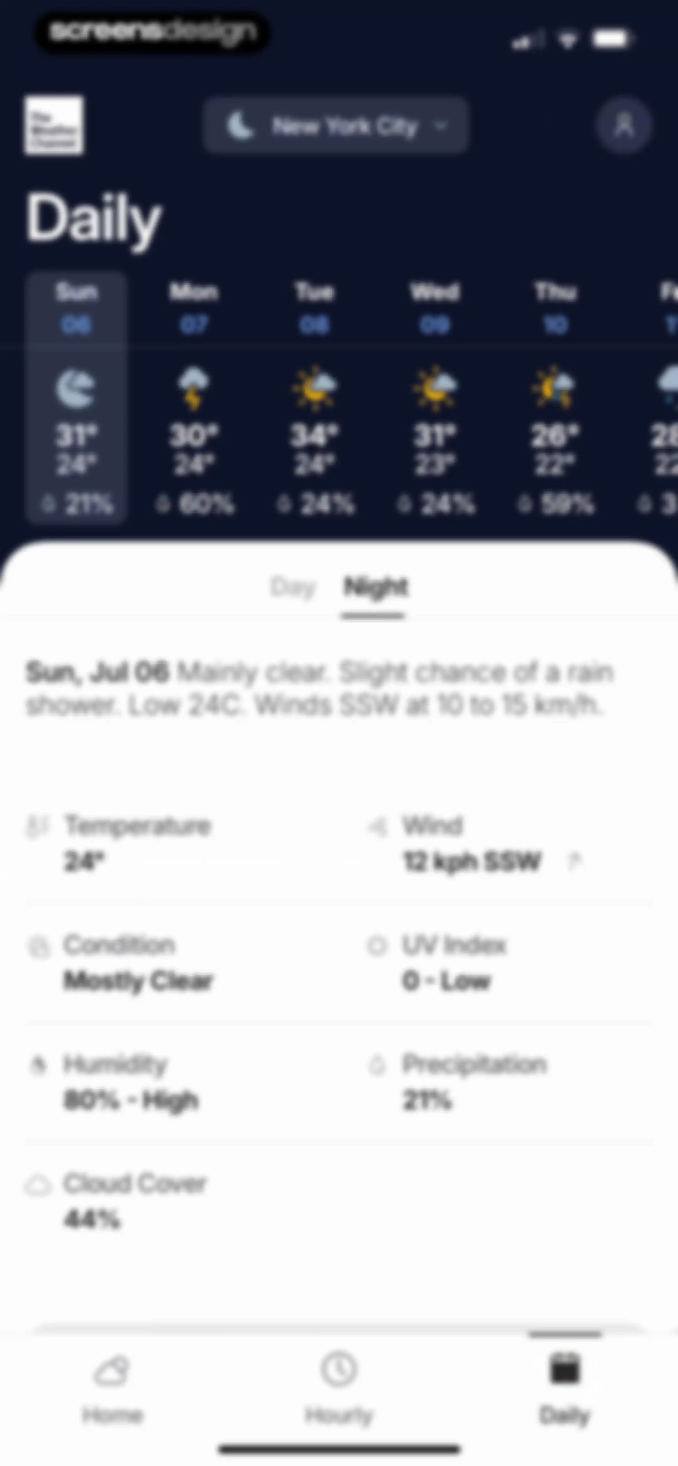 The Weather Channel - Radar screen 67