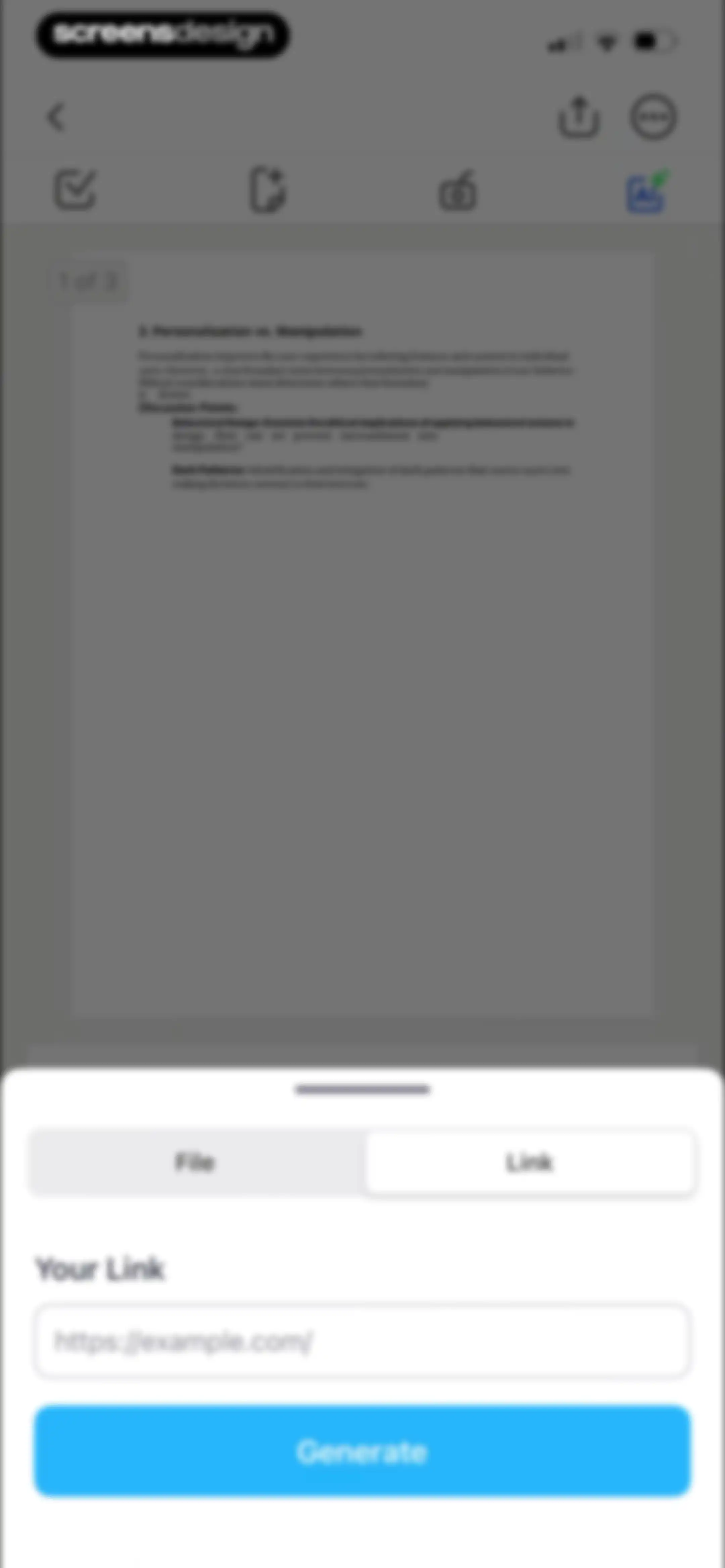 Forma: PDF Document Editor screen 89