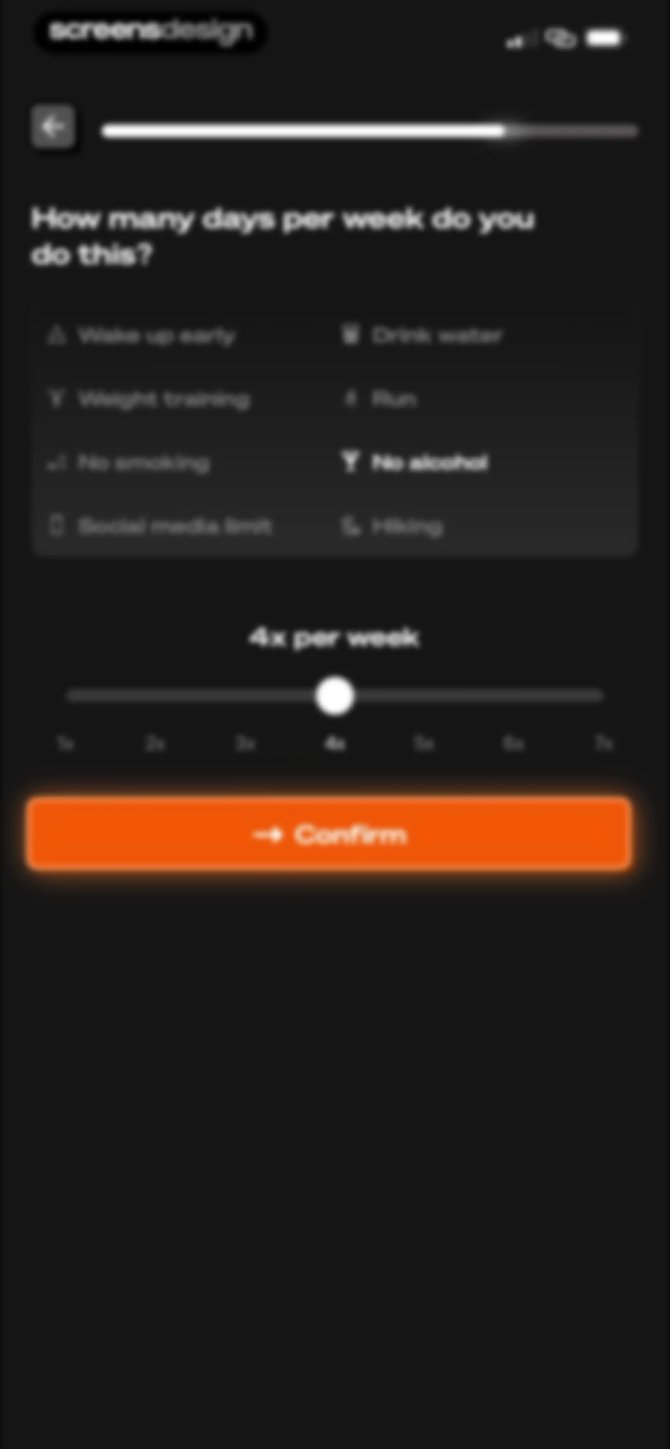 Life Reset: 66 Day Habit screen 57
