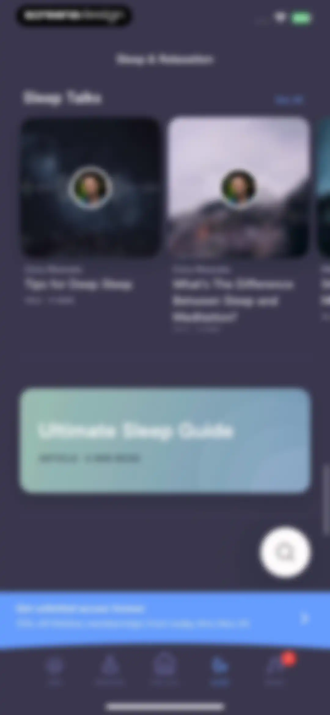 Mindfulness.com Meditation App screen 88