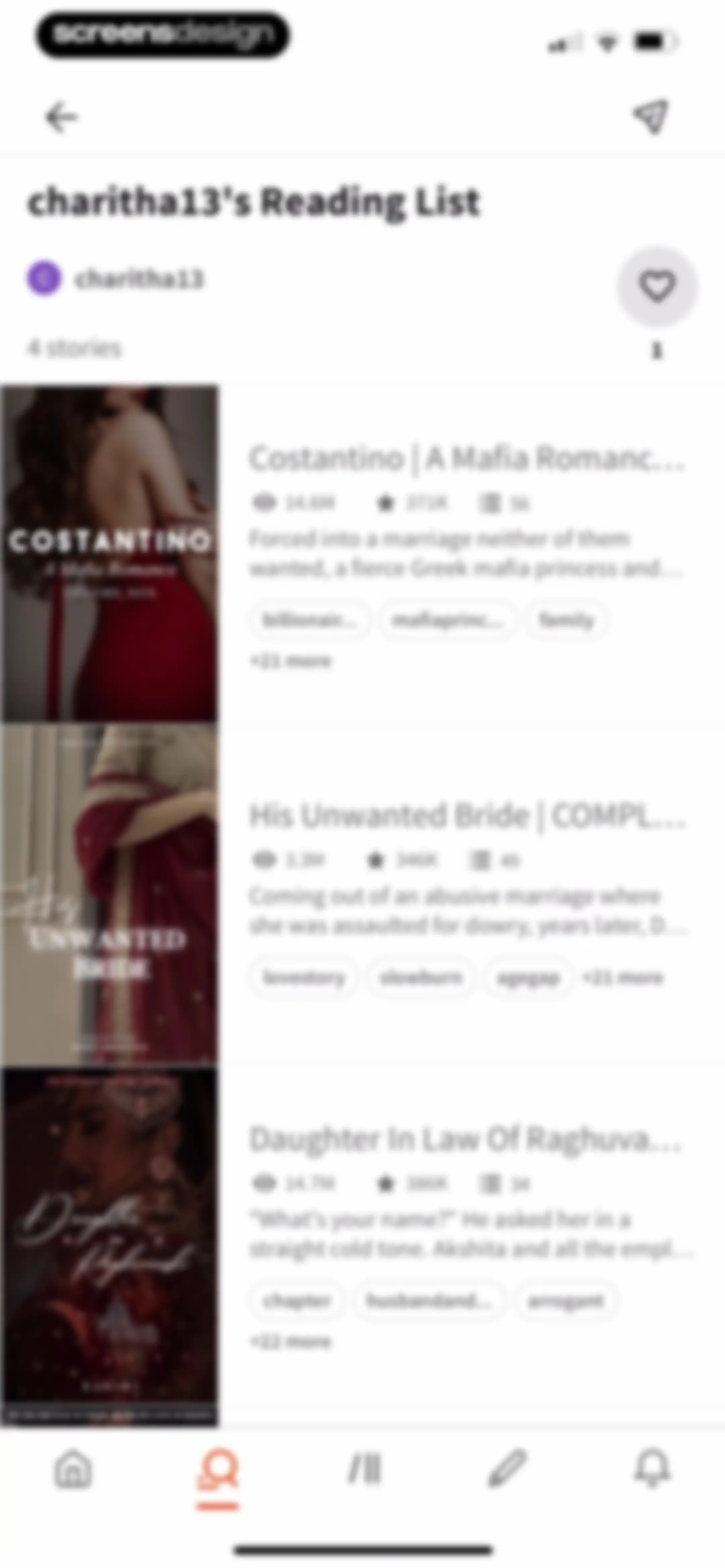 Wattpad - Read & Write Stories screen 107