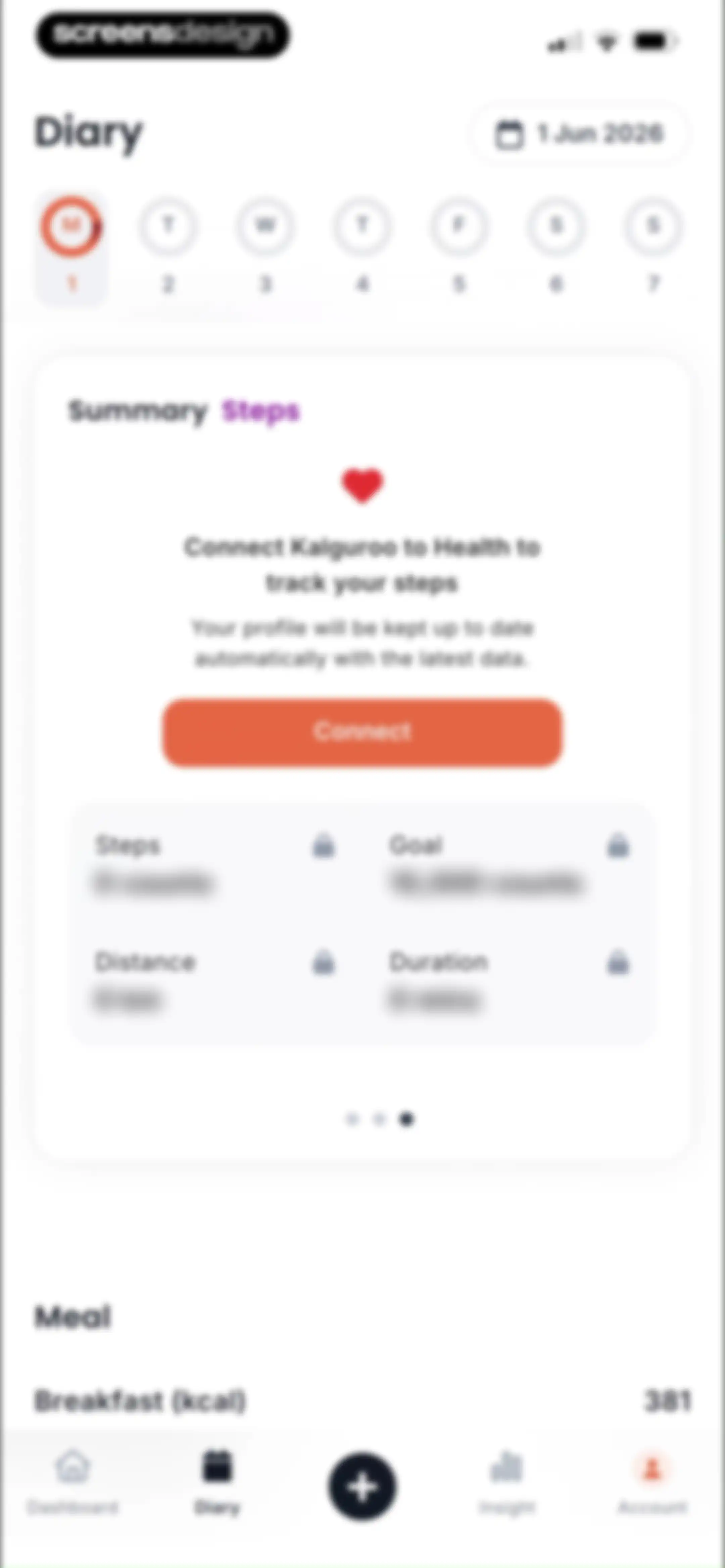 Kalguroo: AI Calorie Tracker screen 101
