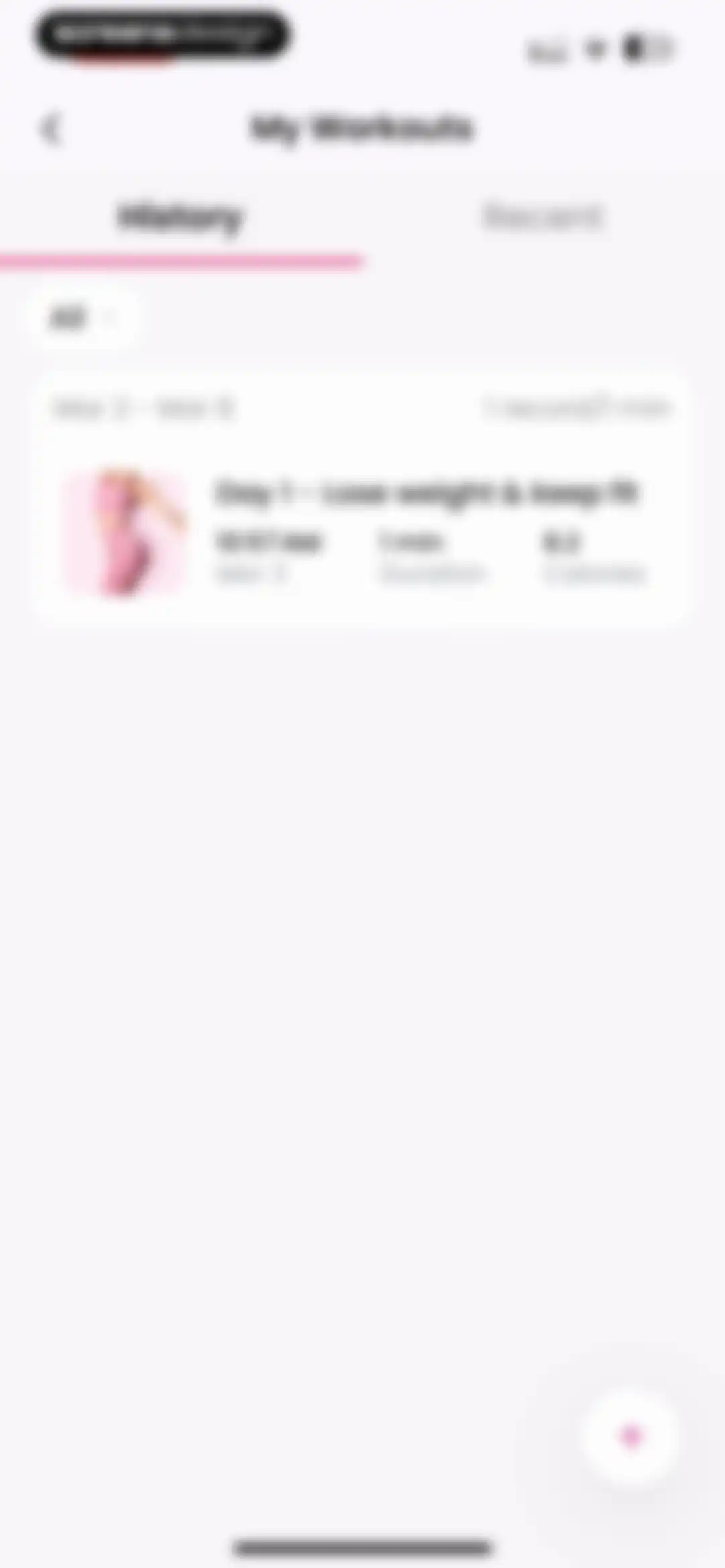 Lose Weight for Women at Home screen 164
