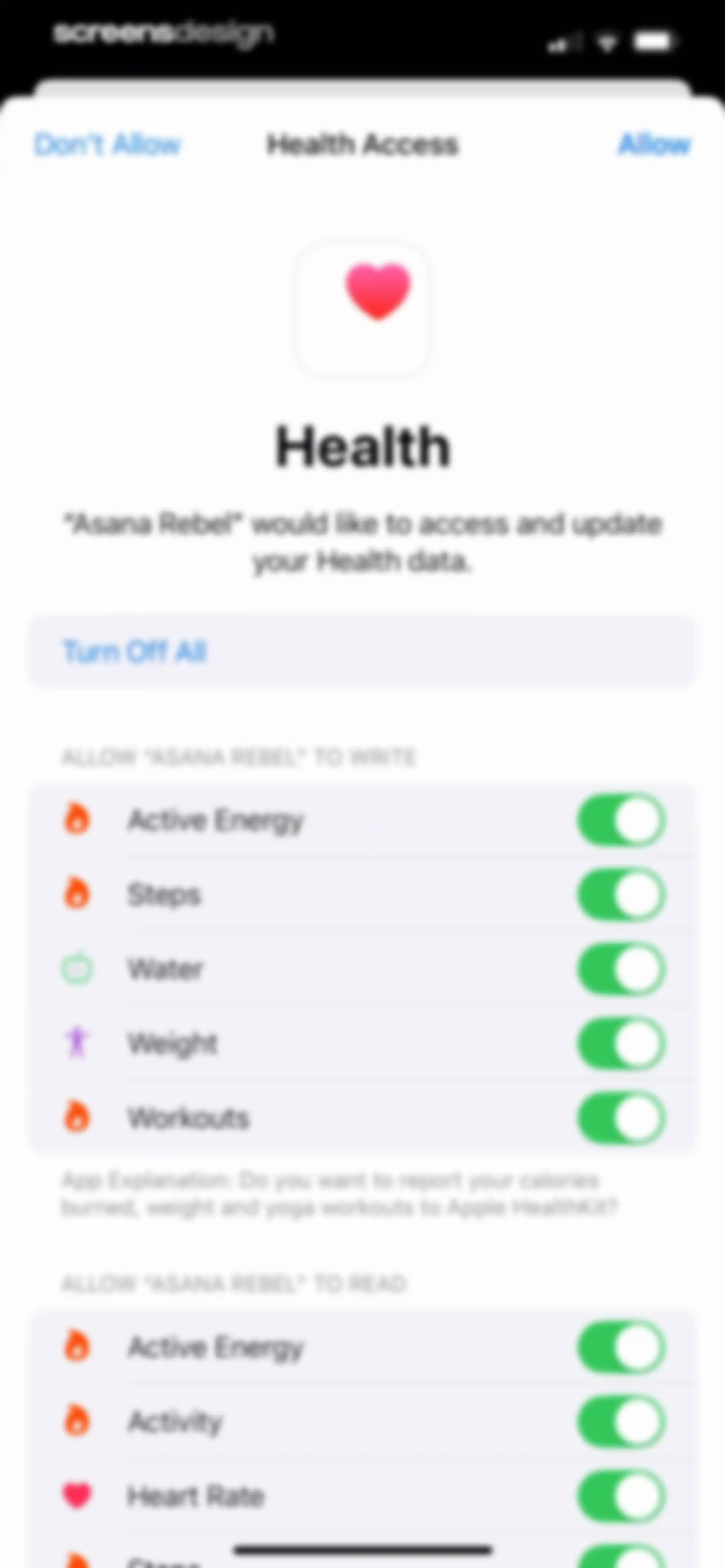 Asana Rebel: Get in Shape screen 69