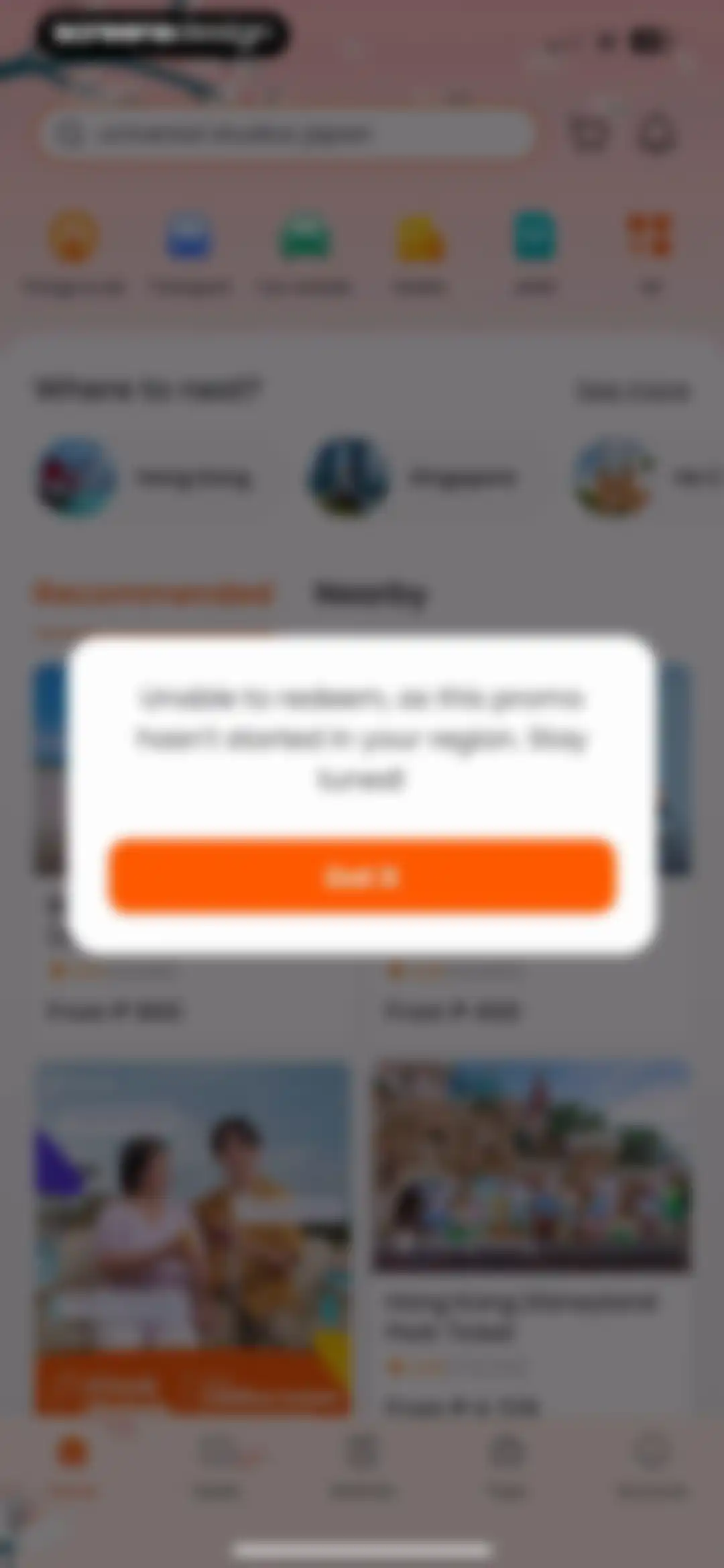 Klook: Travel & Activities screen 16