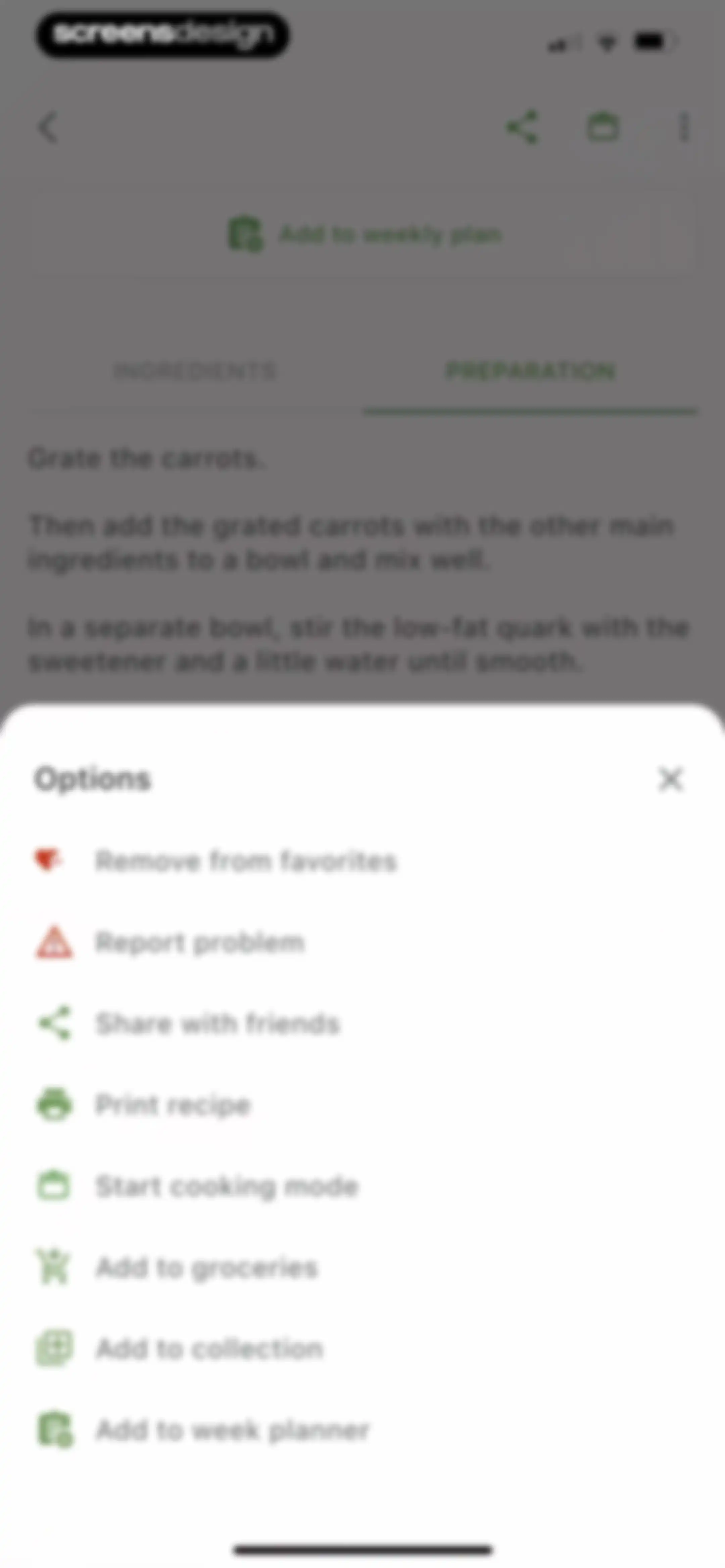 All My Meals - Keep Recipes screen 79