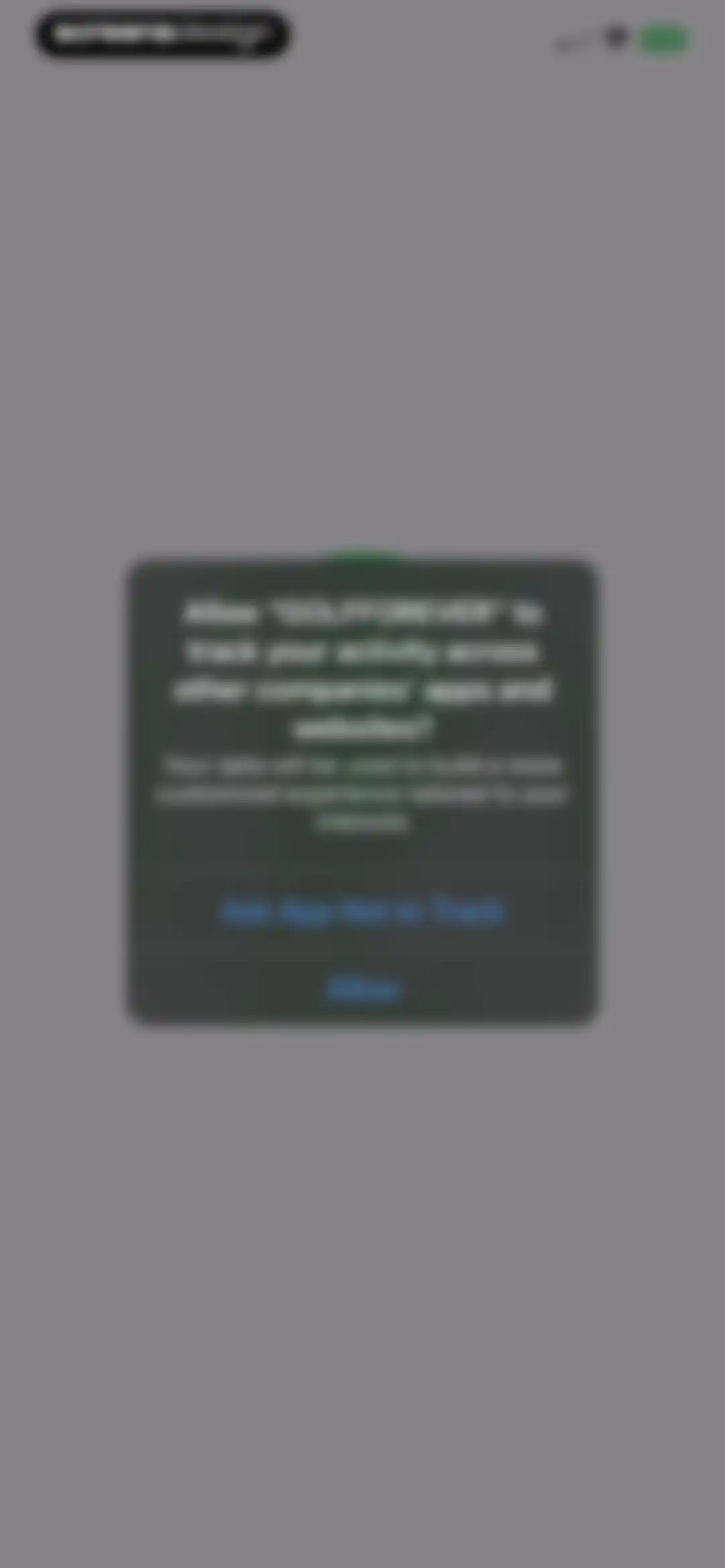 GOLFFOREVER screen 2
