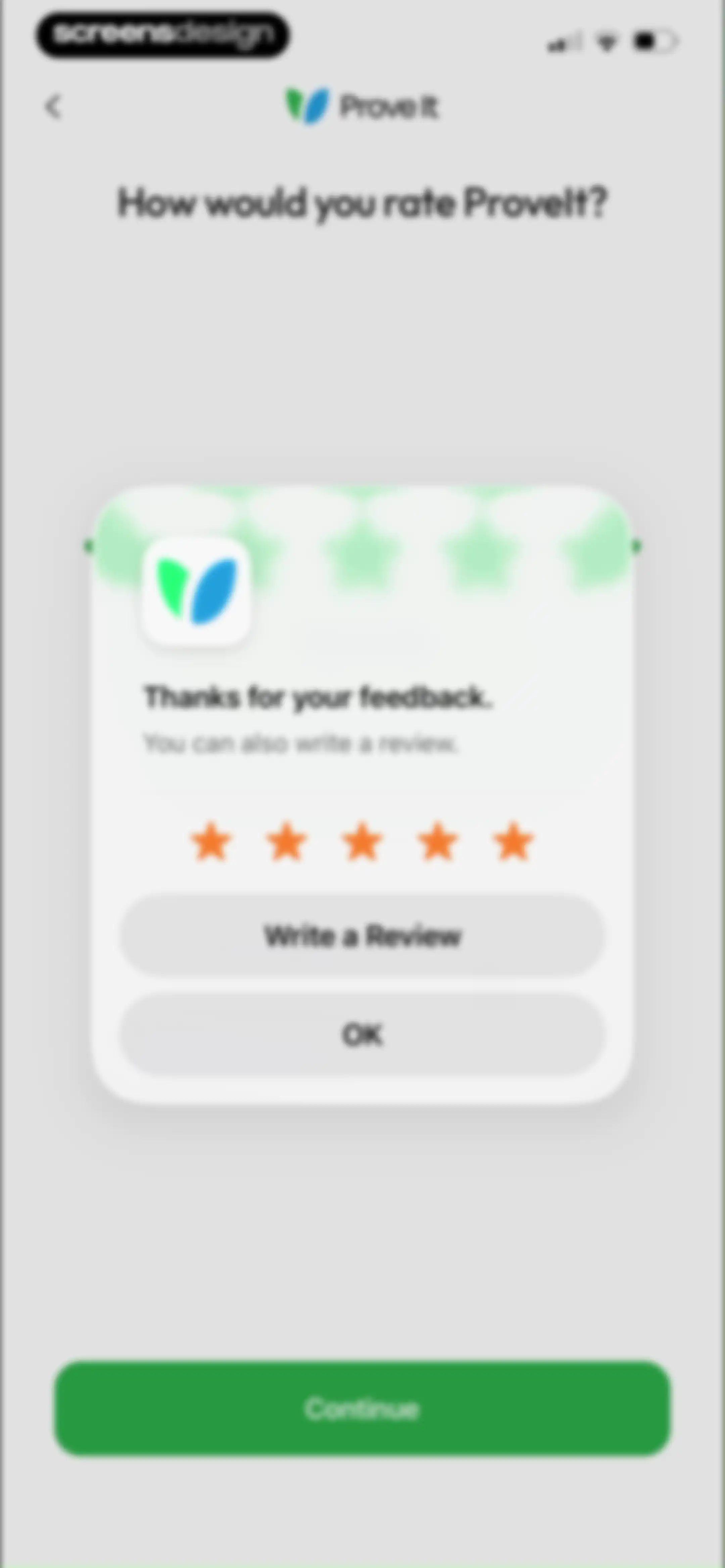 Prove It - Supplement Scanner screen 36