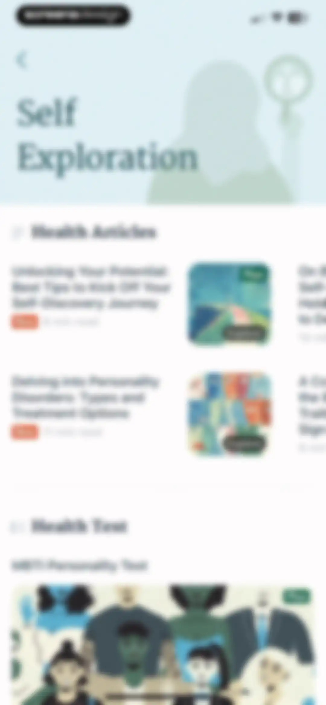 BalanceMe-Health AI&Self Care screen 44