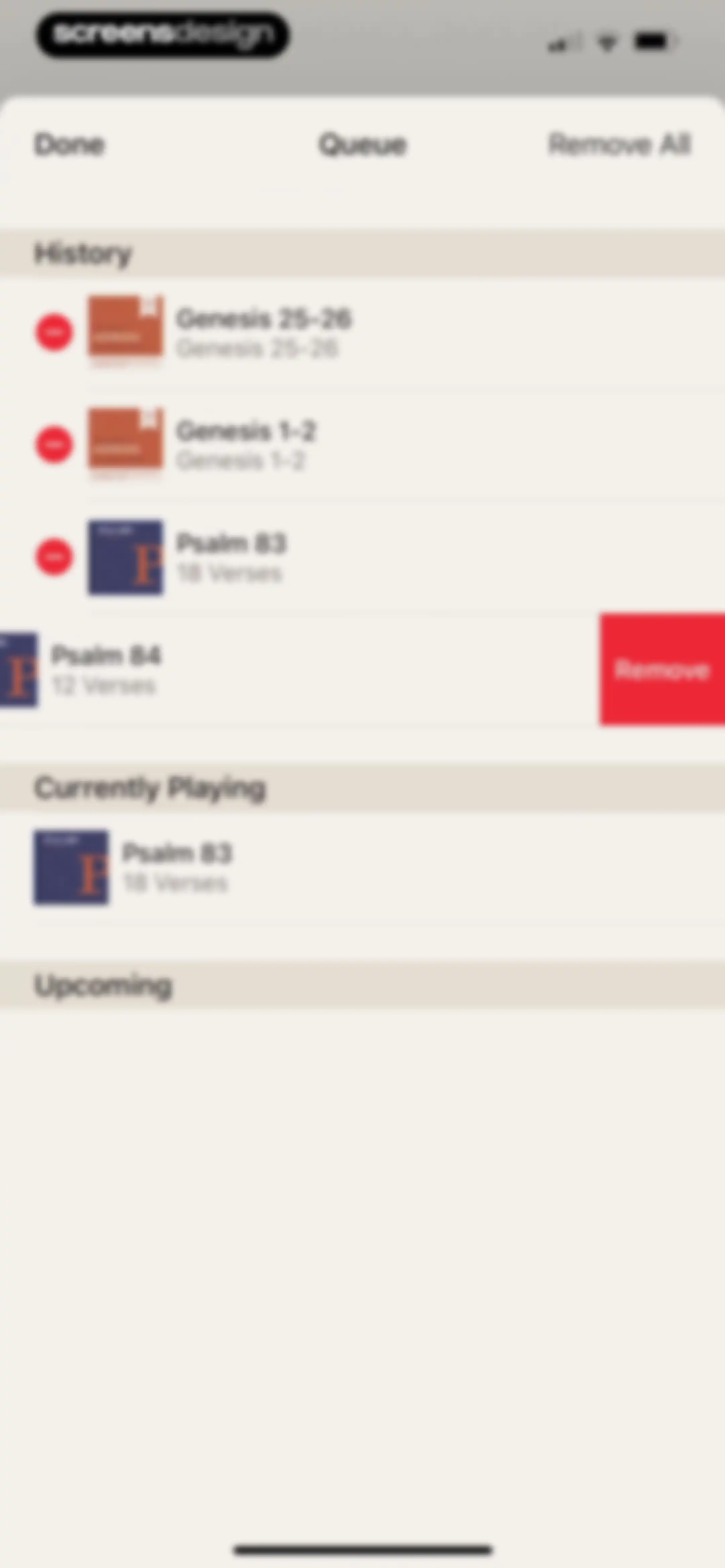 Dwell: Audio Bible screen 54