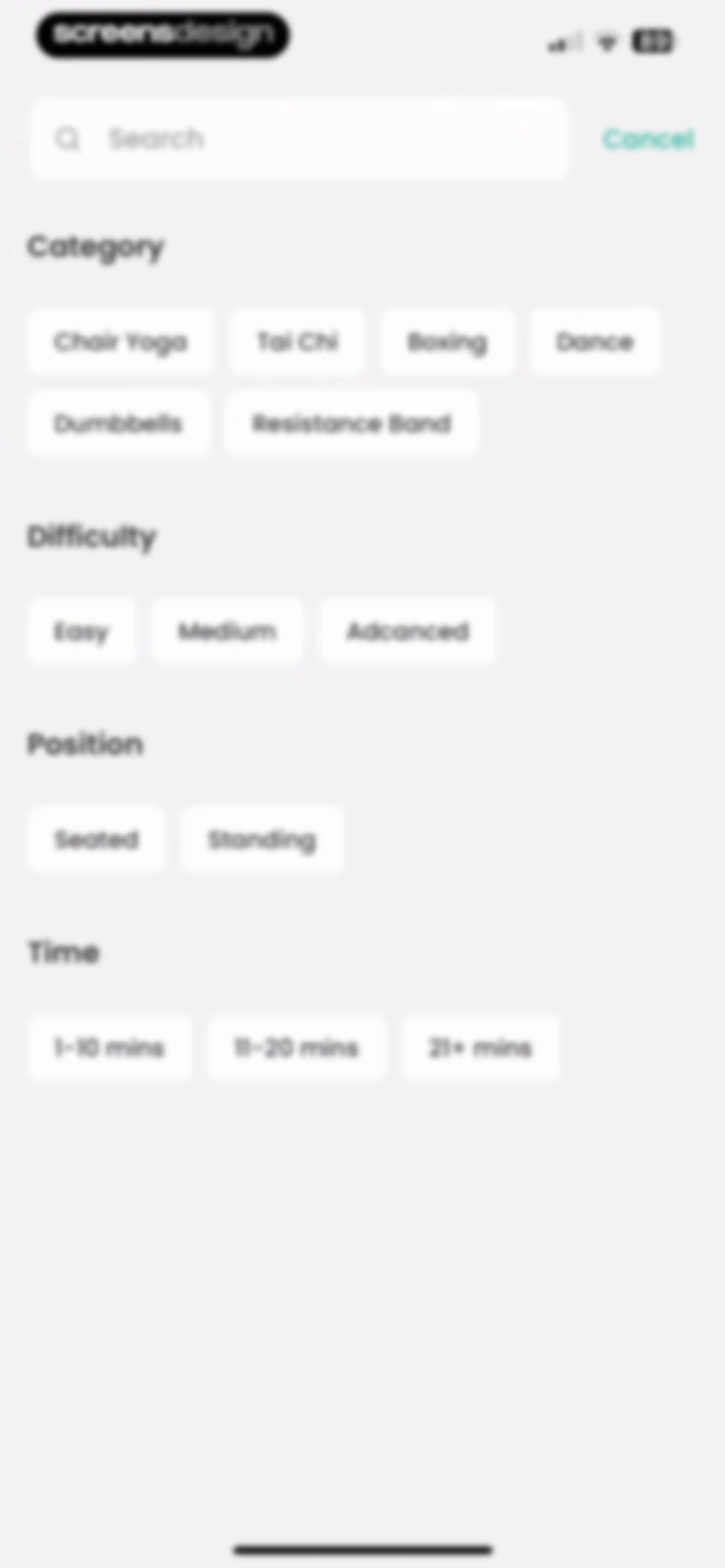 Workout for Seniors: SeniorFit screen 122