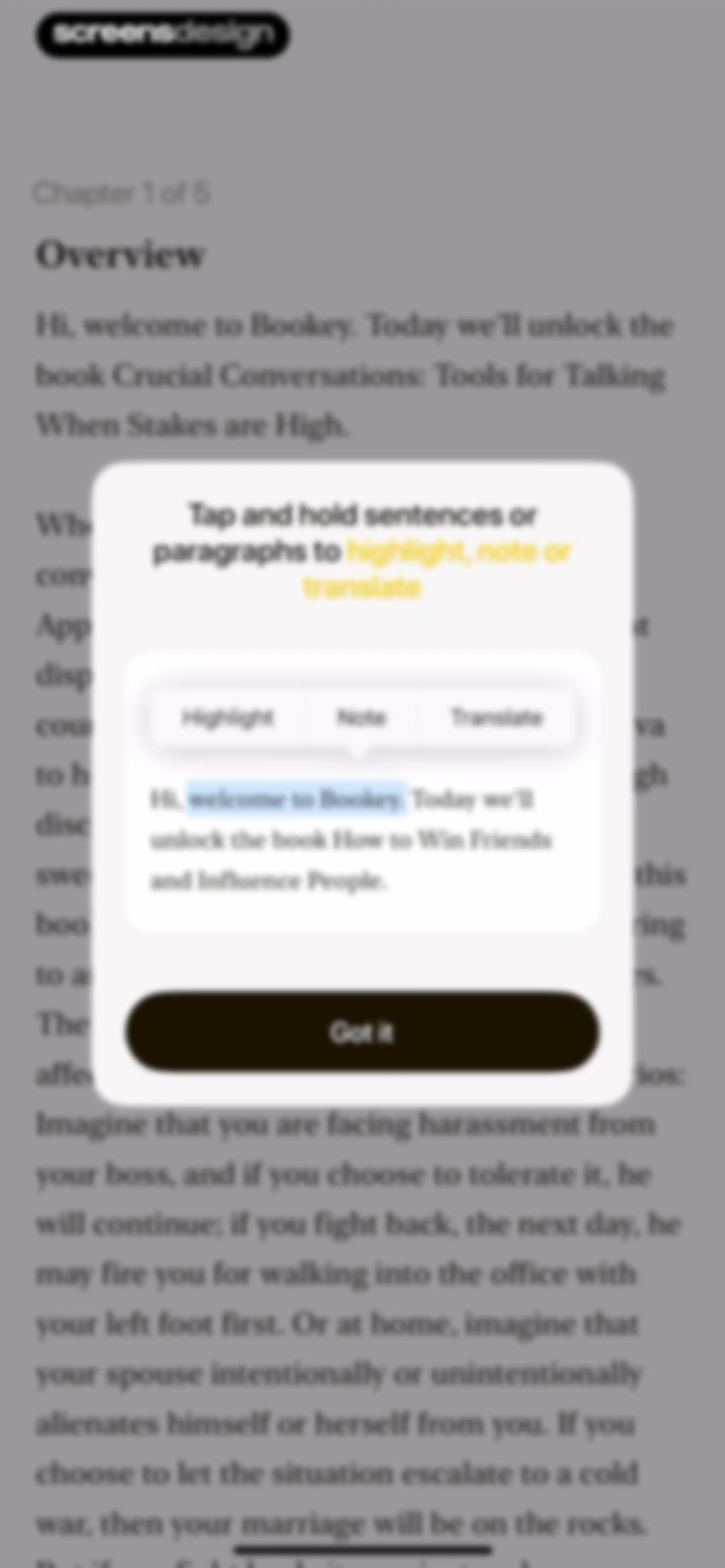 Bookey: Book Ideas for Growth screen 37