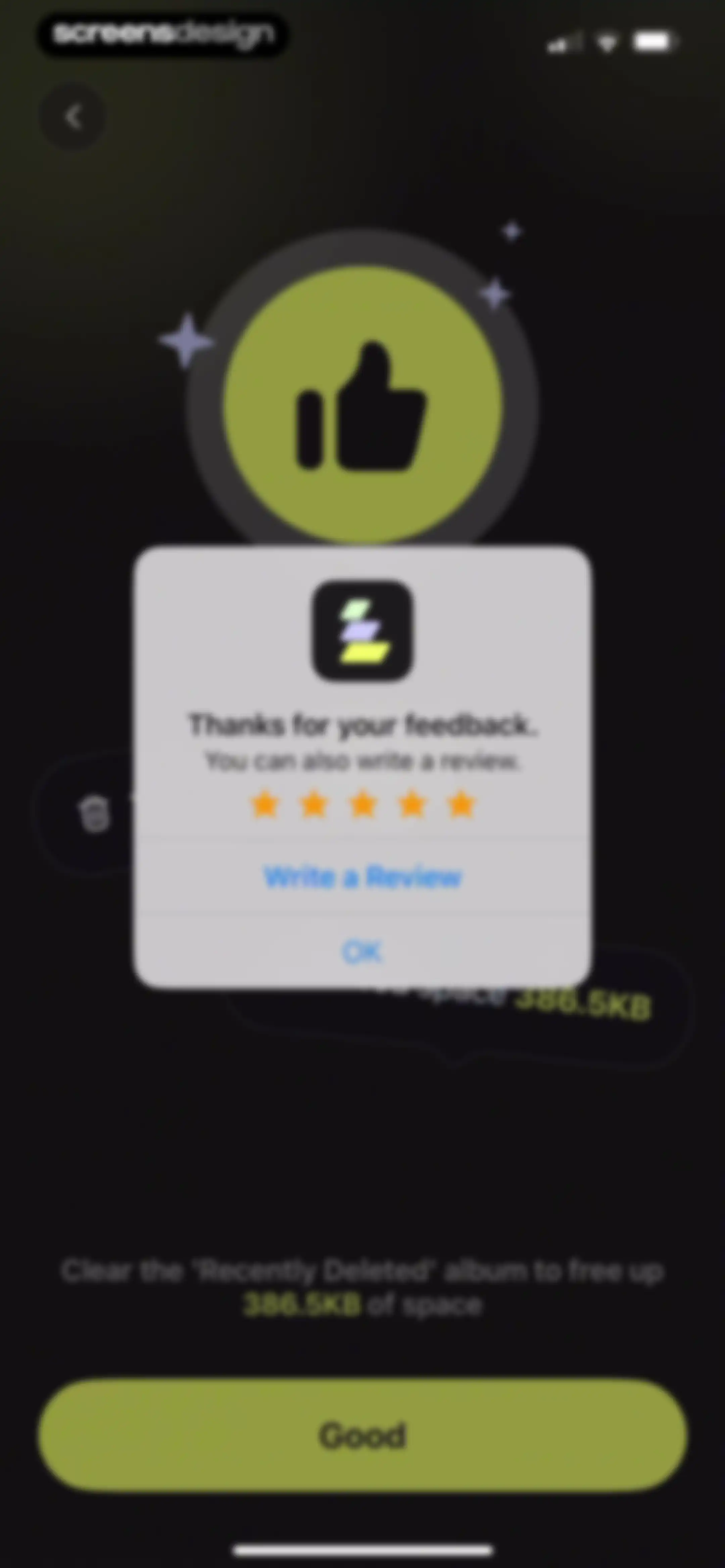 Lumi Cleaner: storage cleaner screen 18